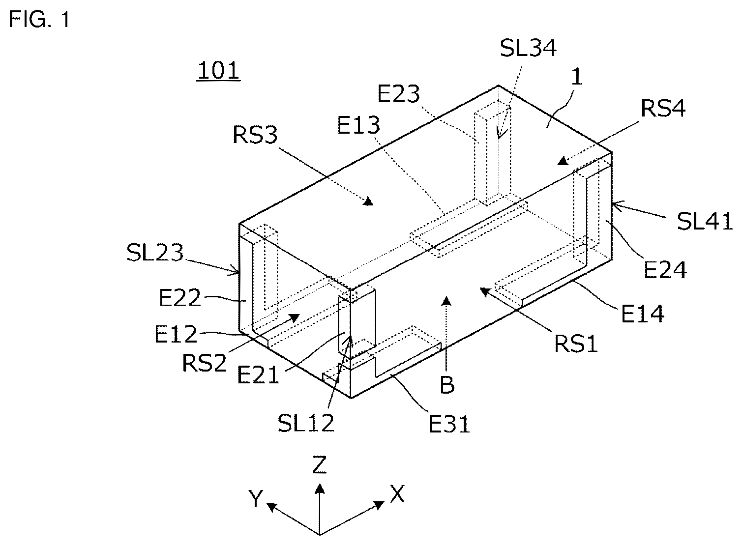 Patent US12106880 Figure 1 – Circuit element