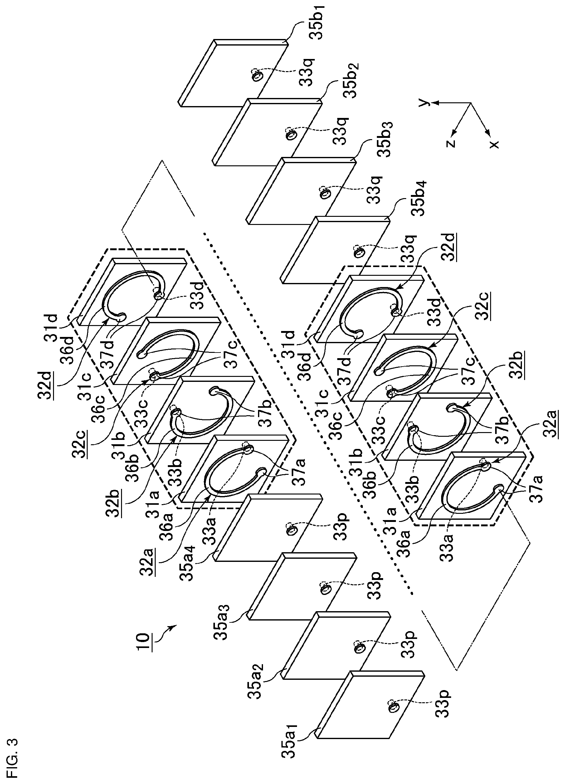 Patent US12106883 Figure 2 – Multilayer coil component