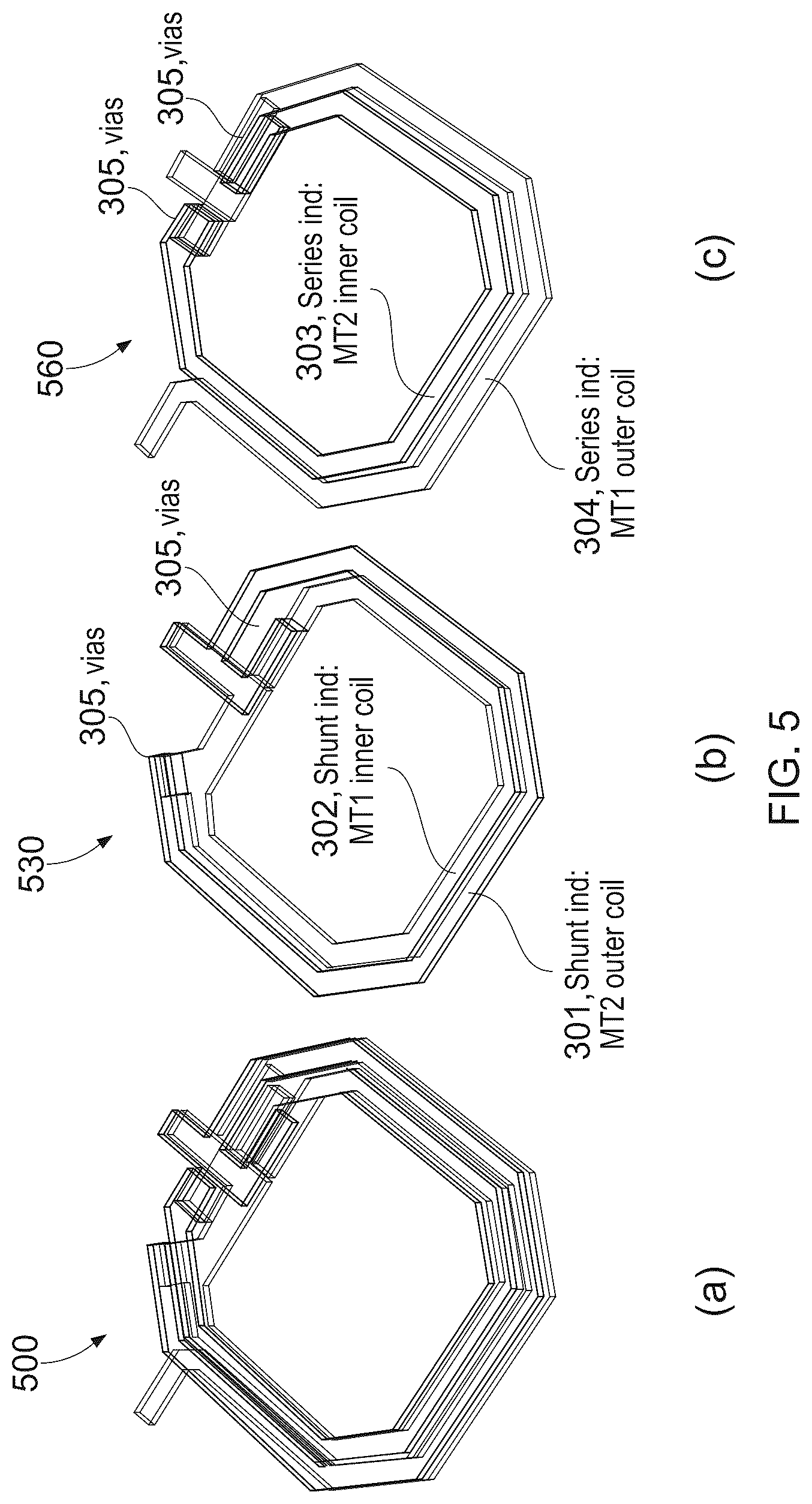 Patent US12106884 Figure 4 – Radio frequency auto-transformer, radio frequency device and method of construction of an auto-transformer