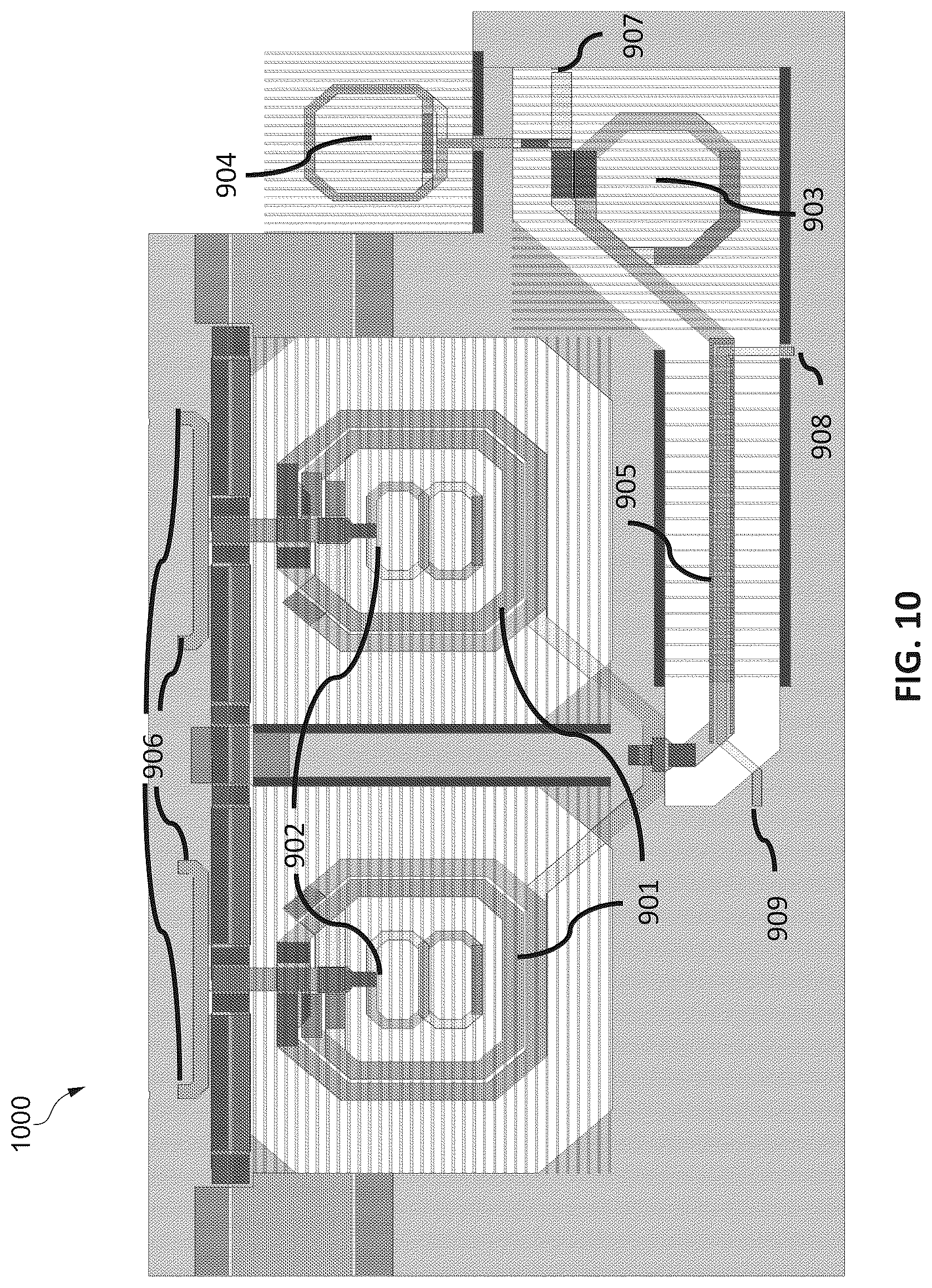 Patent US12106884 Figure 7 – Radio frequency auto-transformer, radio frequency device and method of construction of an auto-transformer