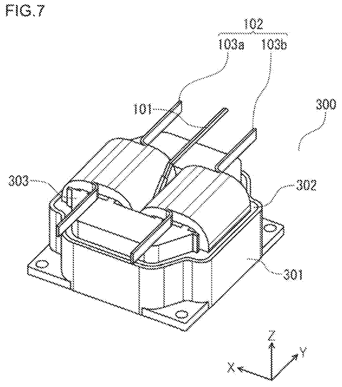 Patent US12106886 Figure 7 – Reactor structure