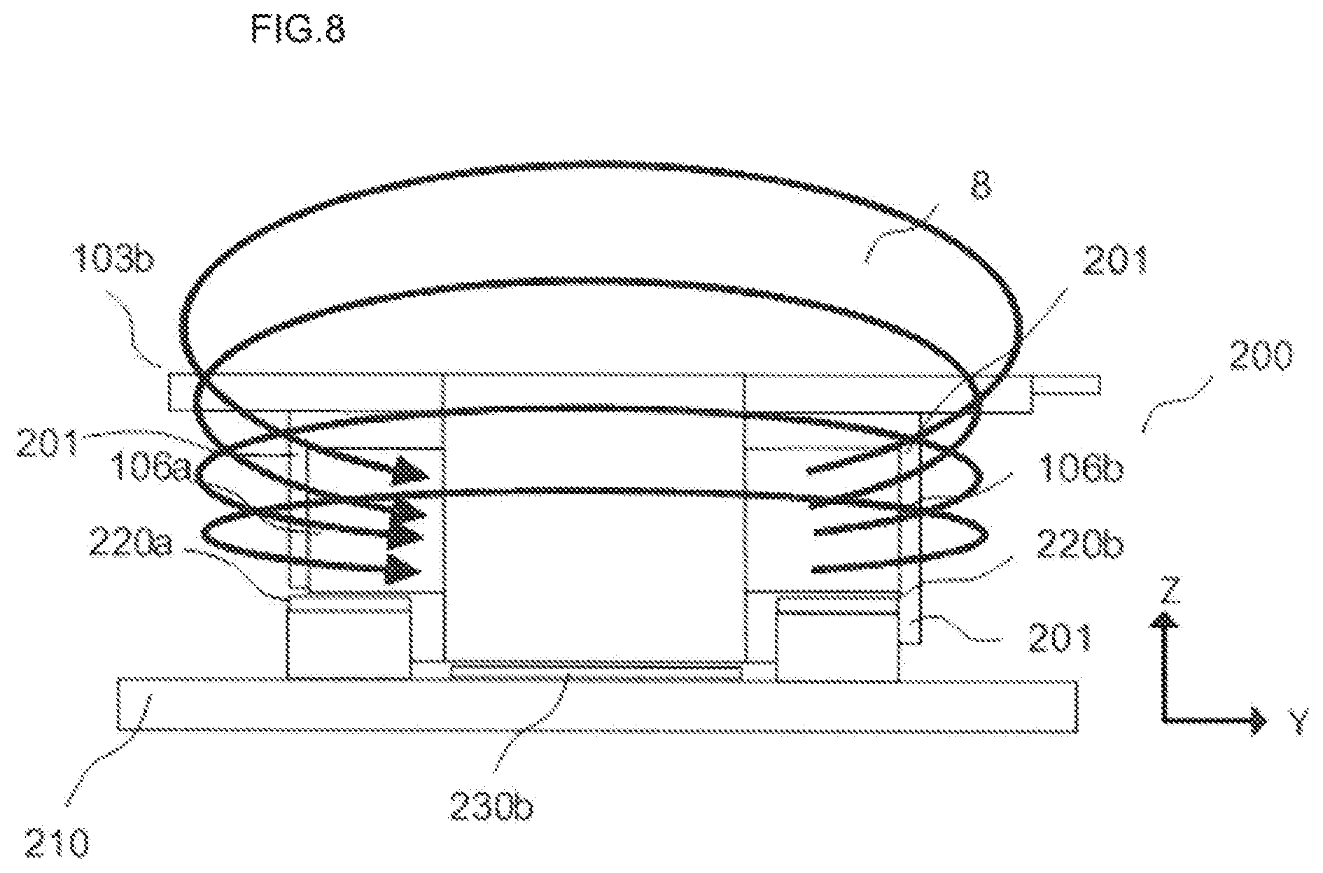 Patent US12106886 Figure 8 – Reactor structure