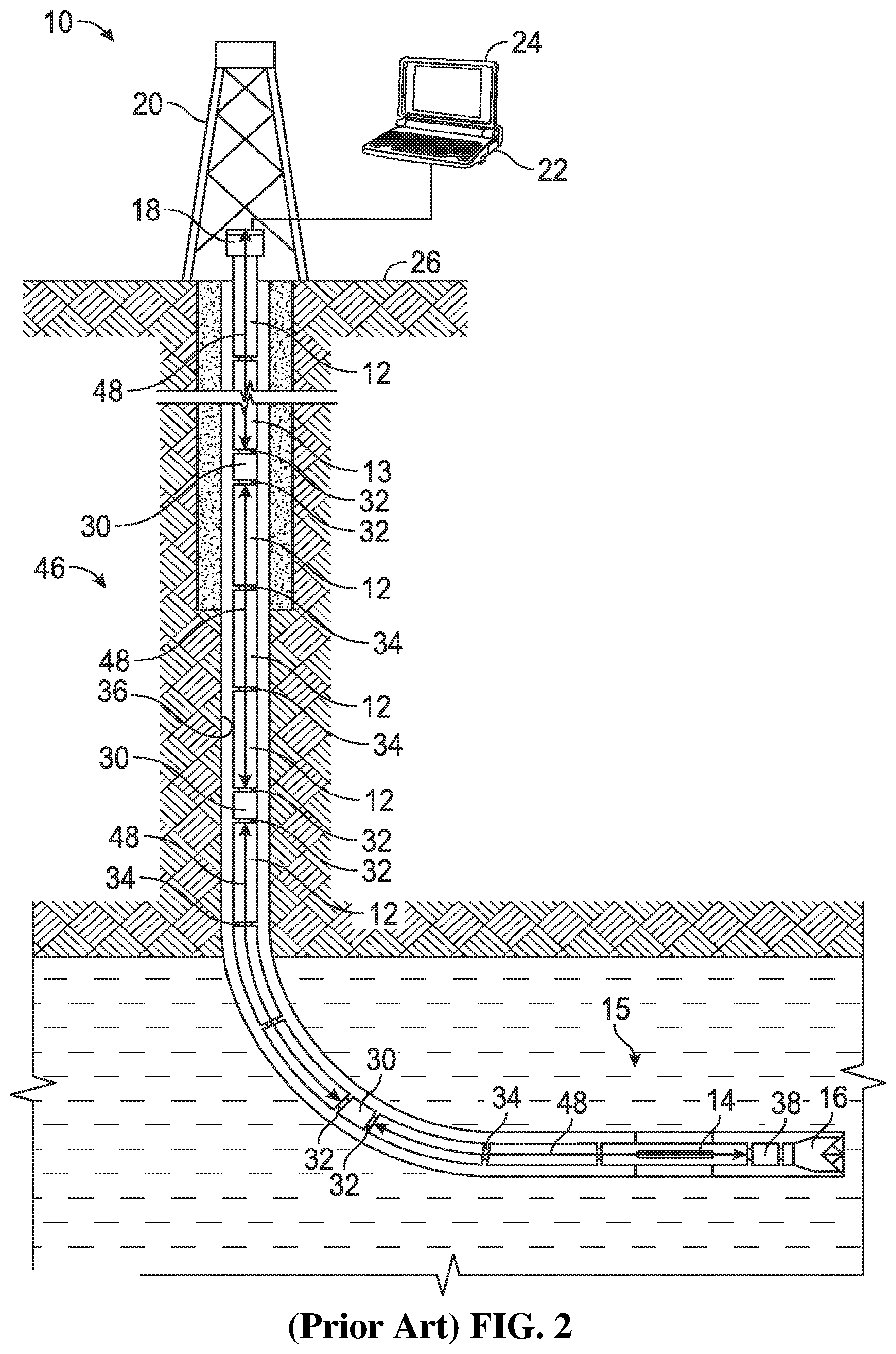 Patent US12106890 Figure 2 – Inductive coupler for downhole transmission line