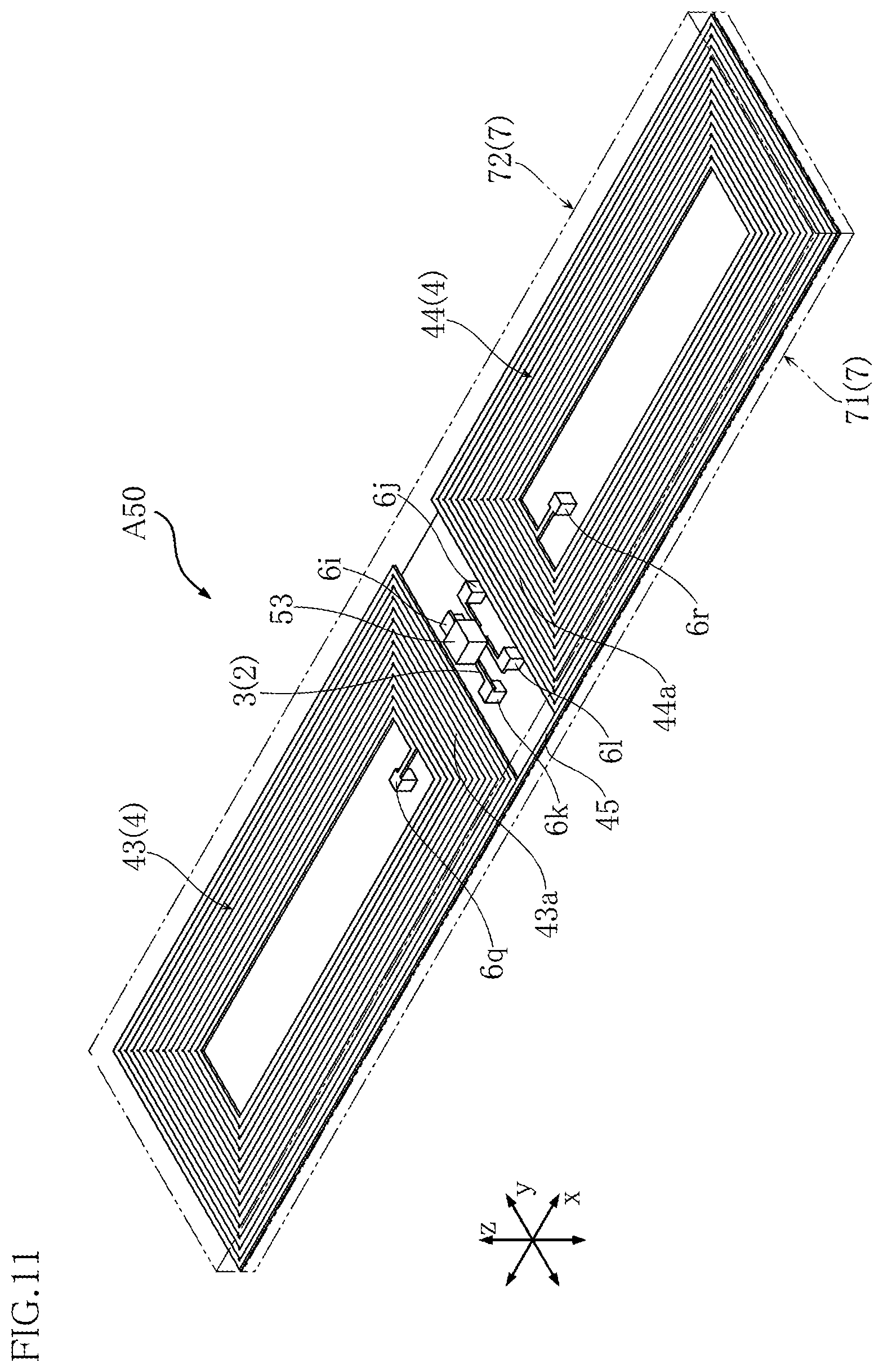 Patent US12106893 Figure 10 – Coil module, actuator provided with coil module, and method for manufacturing coil module