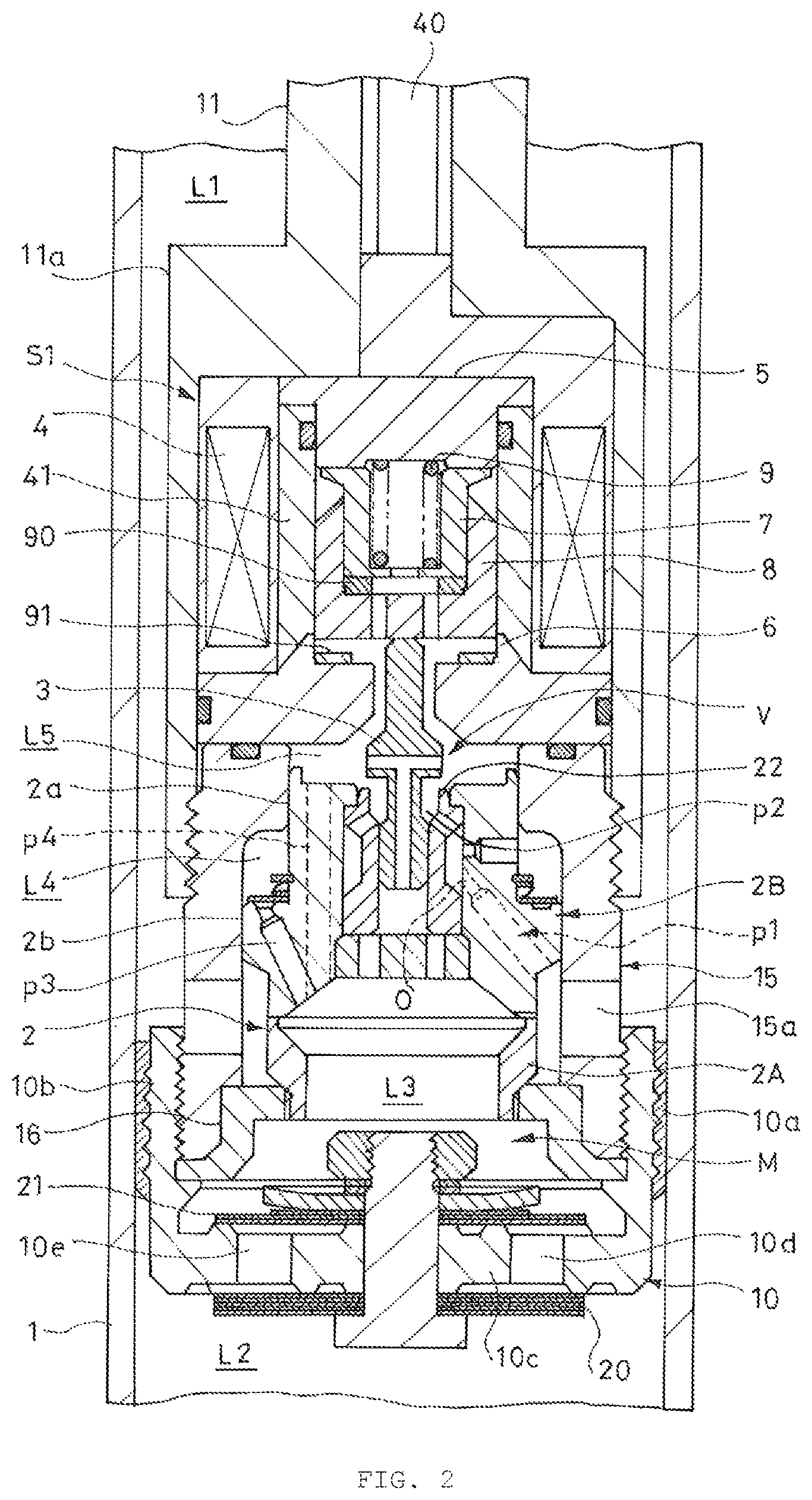 Patent US12106900 Figure 2 – Solenoid, solenoid valve, and shock absorber