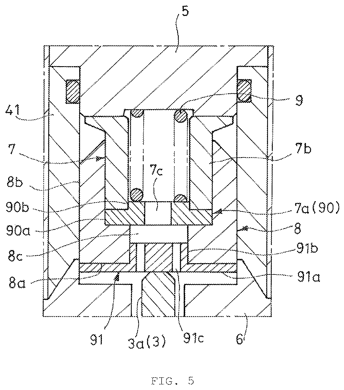Patent US12106900 Figure 5 – Solenoid, solenoid valve, and shock absorber
