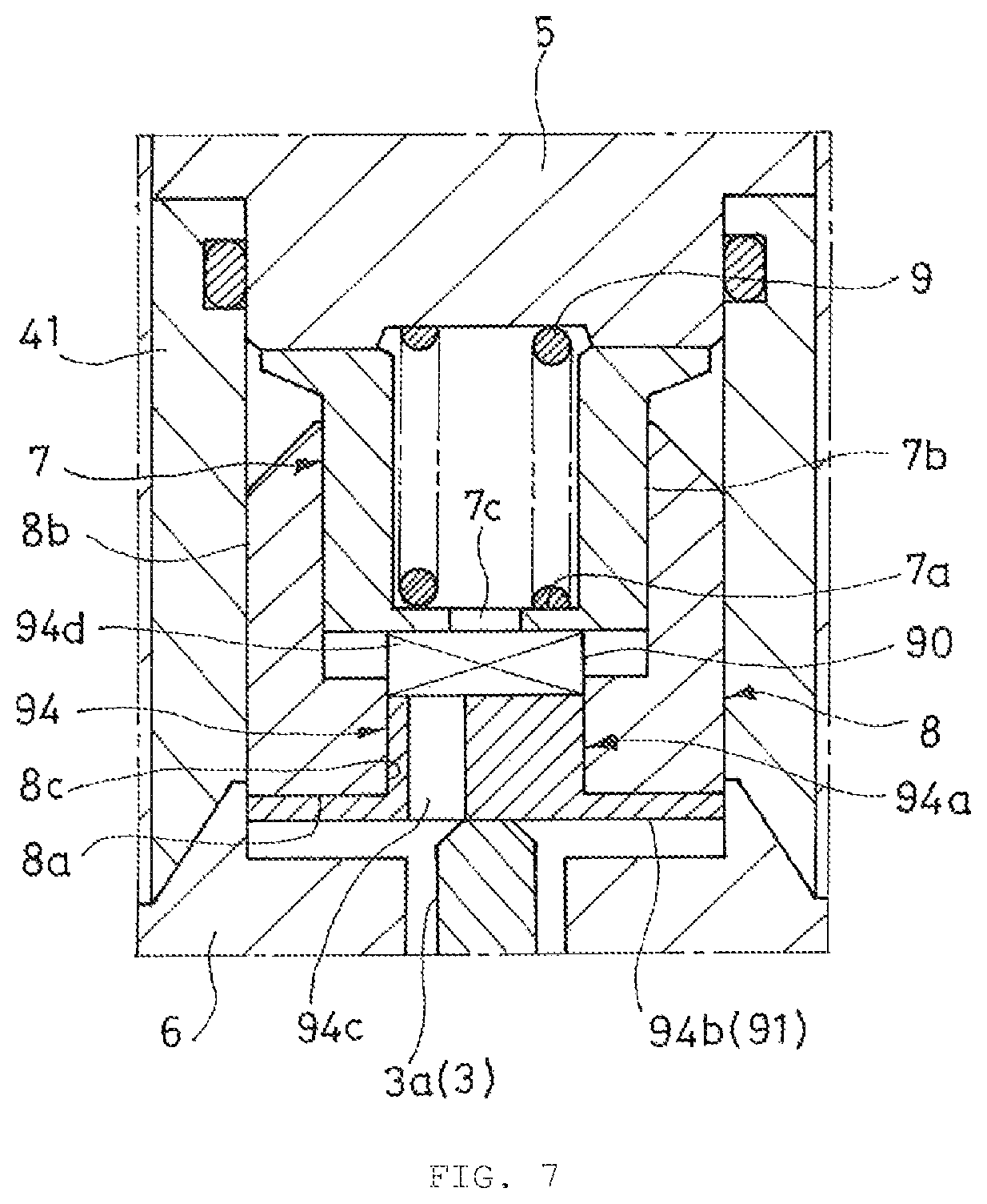 Patent US12106900 Figure 7 – Solenoid, solenoid valve, and shock absorber