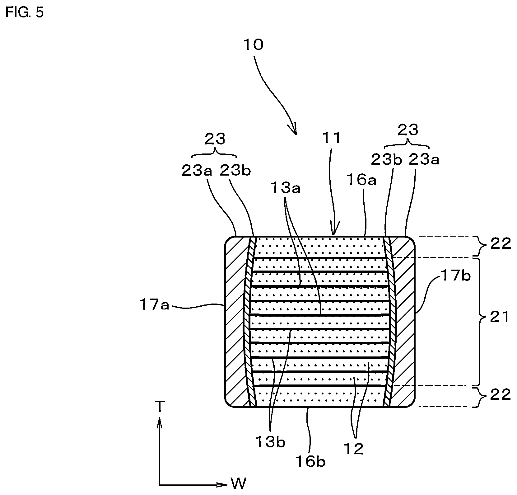 Patent US12106903 Figure 5 – Electronic component