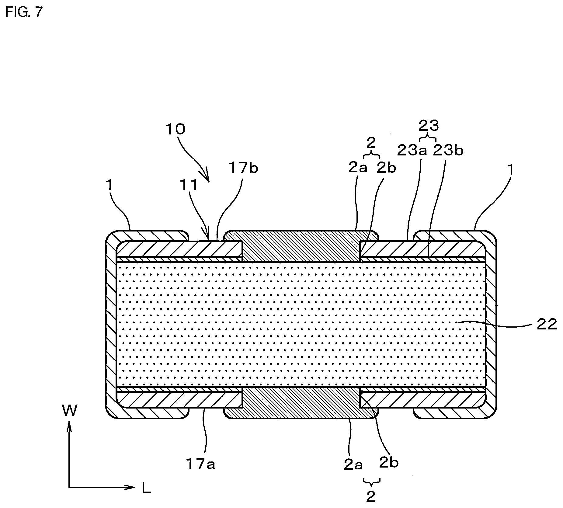 Patent US12106903 Figure 7 – Electronic component