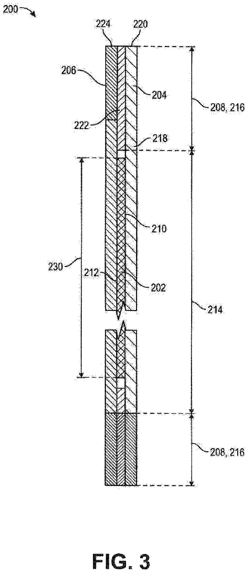 Patent US12106907 Figure 3 – Electrically insulating continuous film for an aluminum electrolytic capacitor