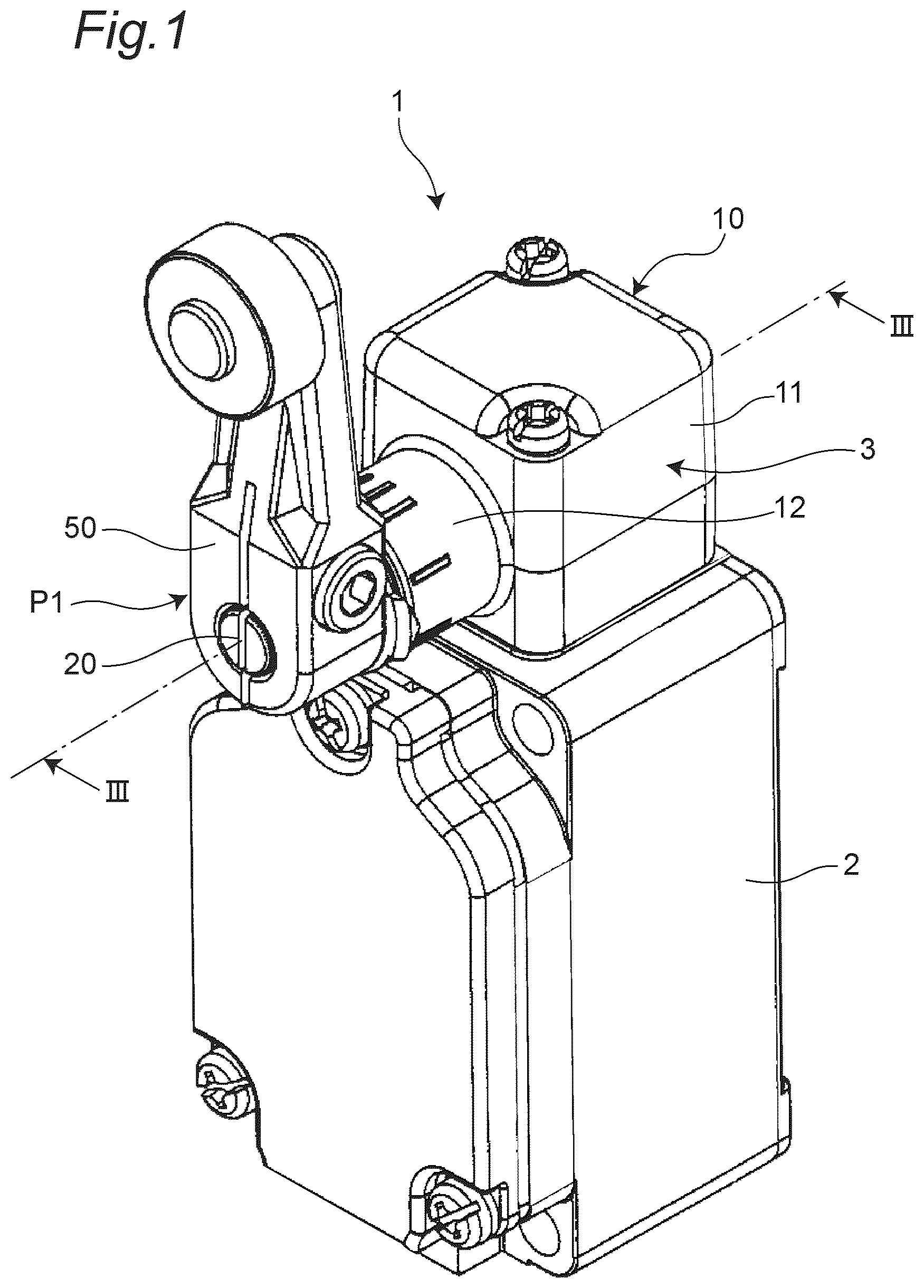 Patent US12106913 — Limit switch — Figure 1