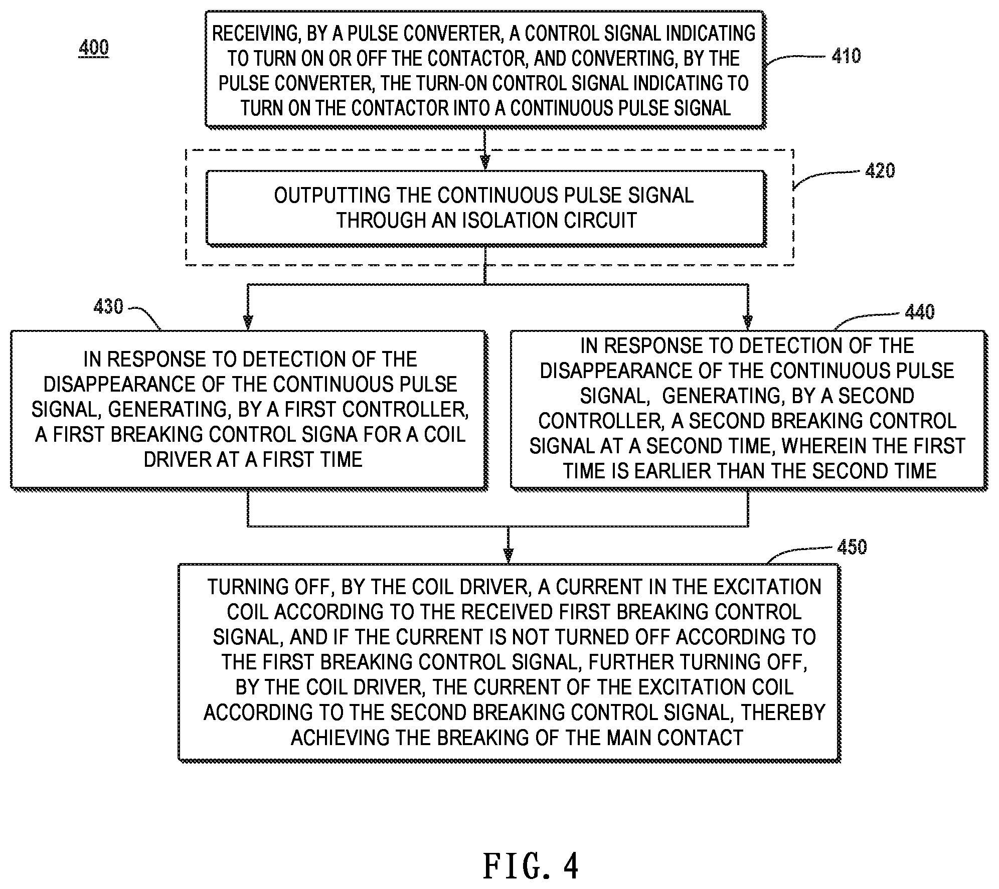 Patent US12106915 Figure 3 – Control circuit for contactor and its control method