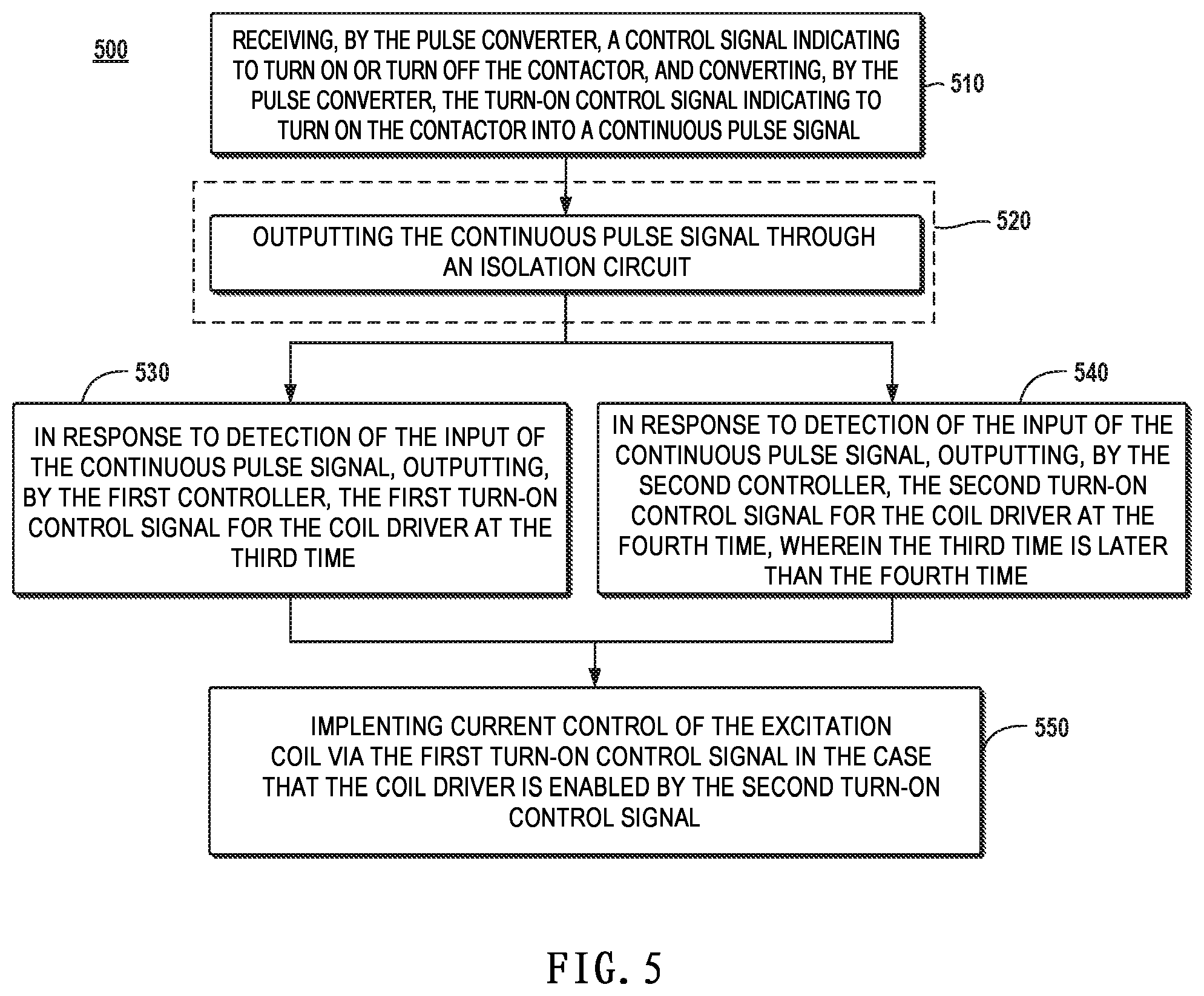 Patent US12106915 Figure 4 – Control circuit for contactor and its control method