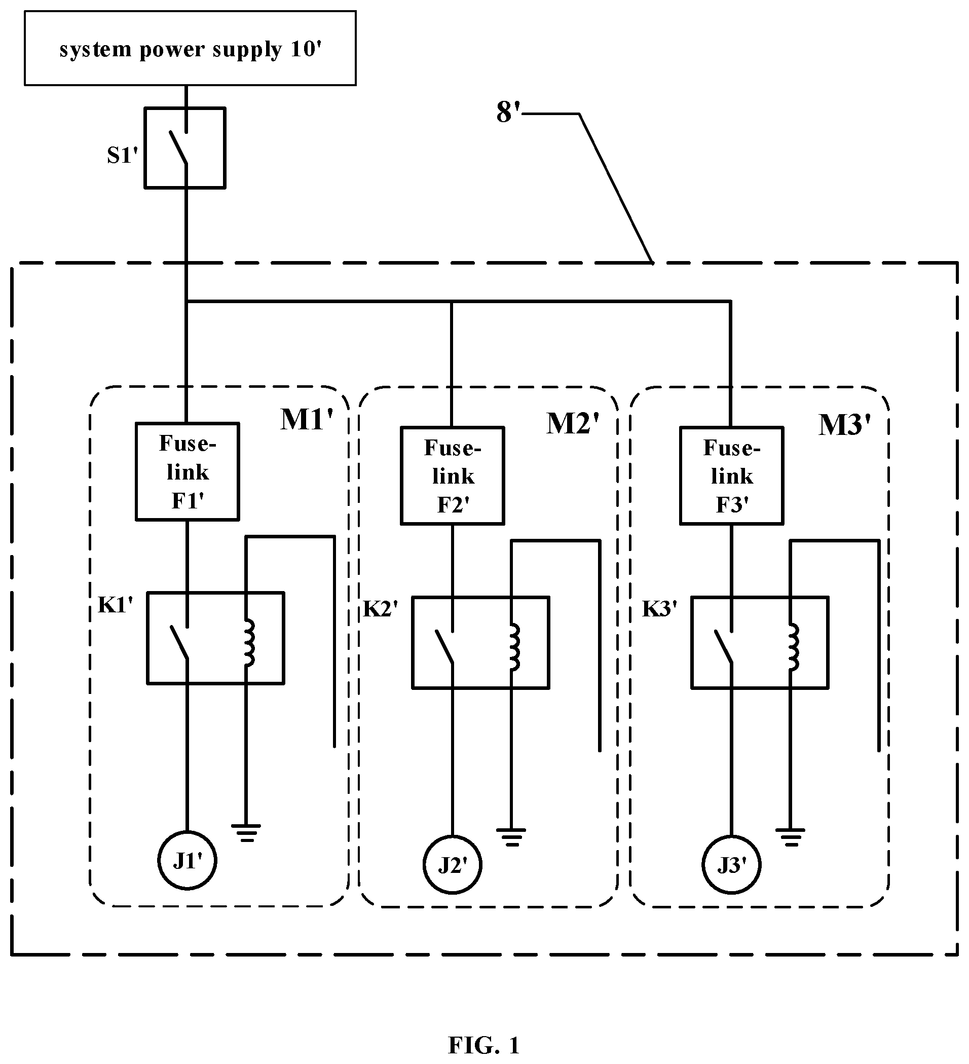 Patent US12106916 Figure 1 – Relay protective device, construction machine, relay protection control method and apparatus