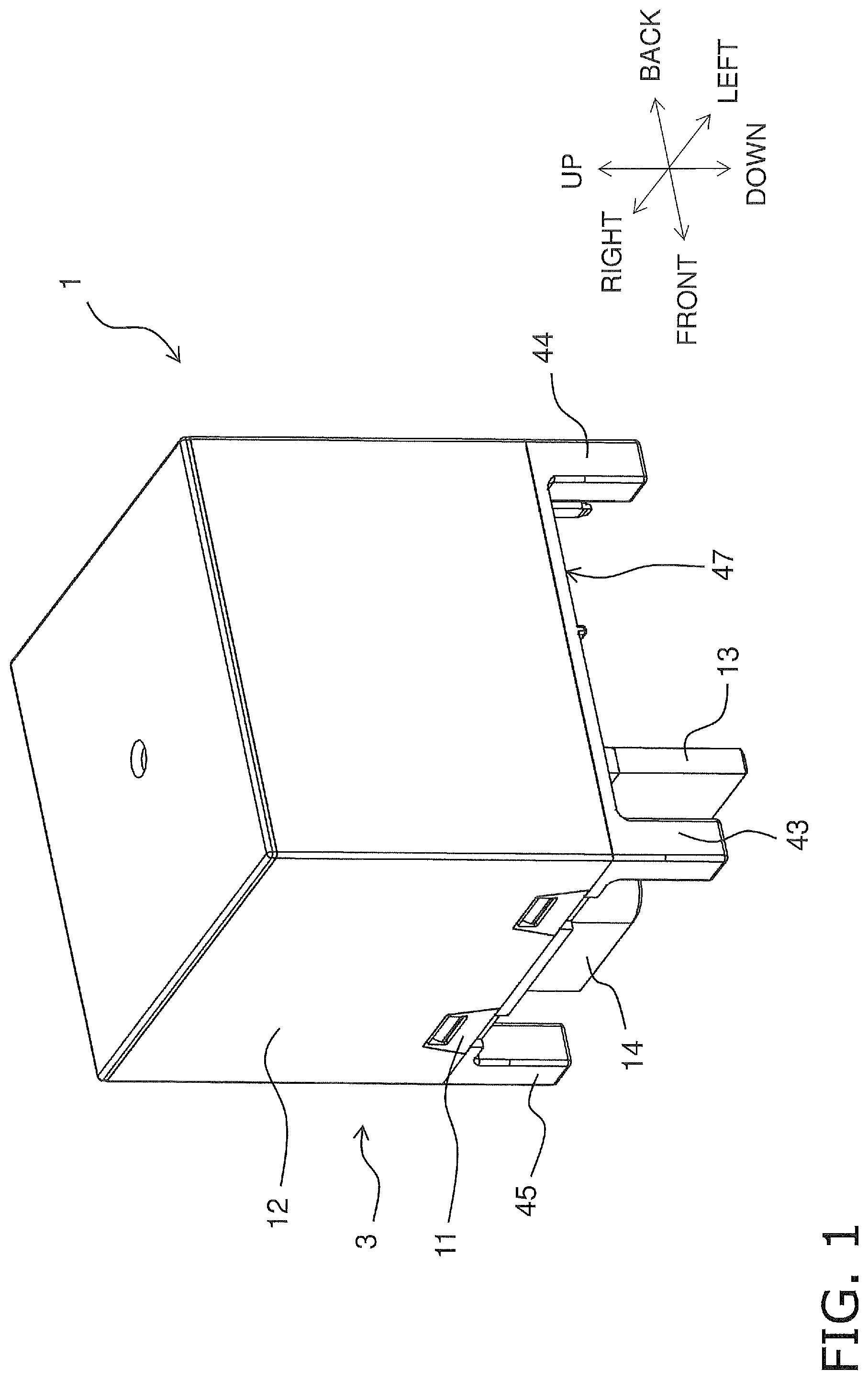 Patent US12106918 Figure 1 – Electromagnetic relay