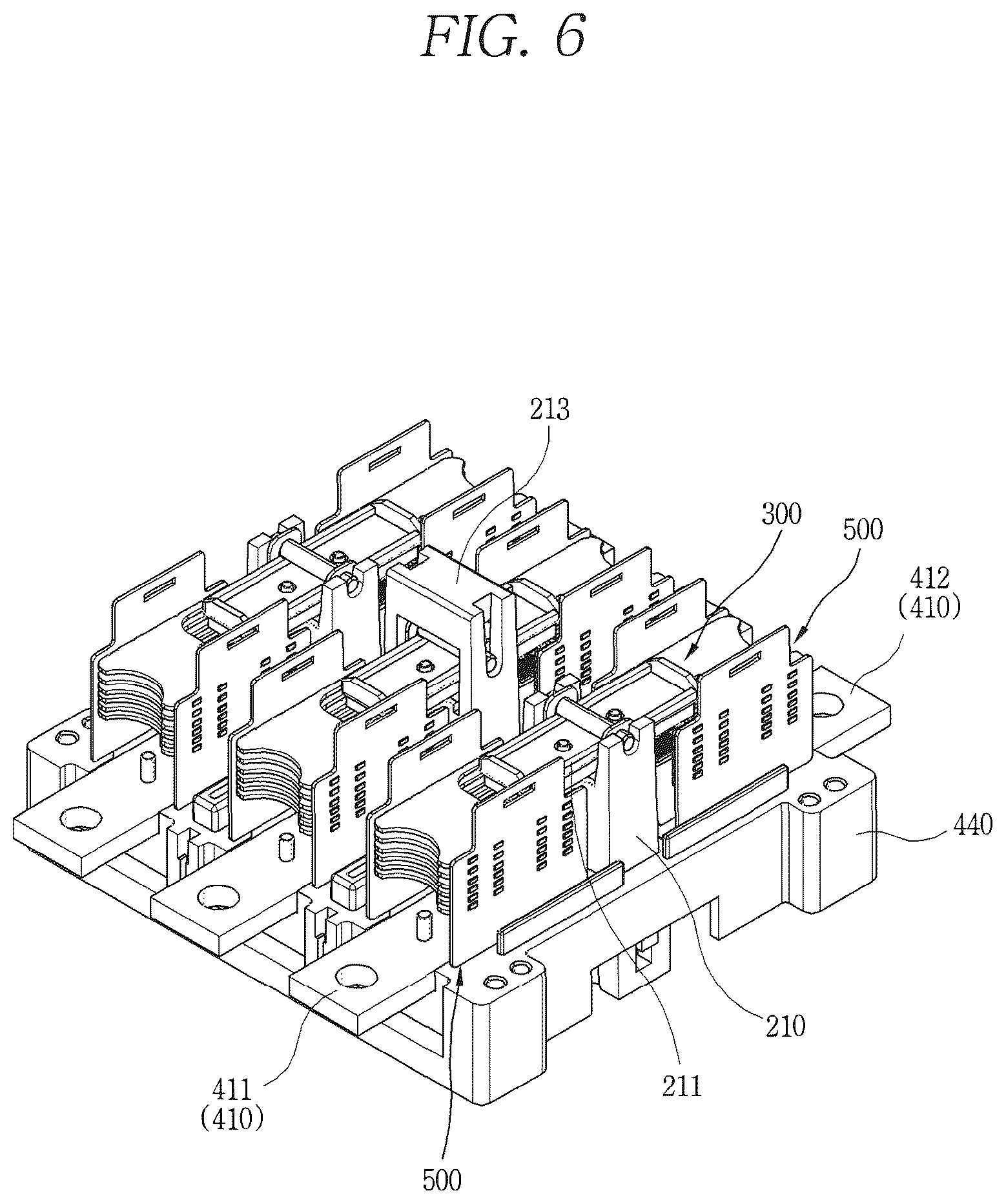 Patent US12106923 Figure 6 – Arc box and electromagnetic contactor comprising same