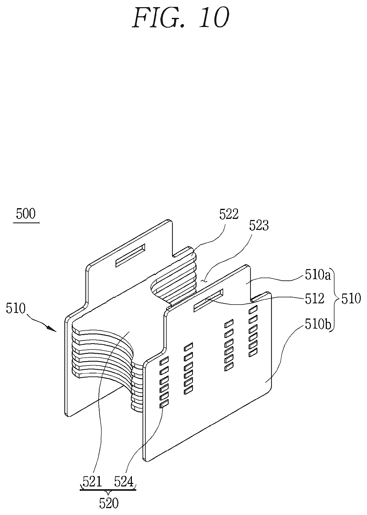 Patent US12106923 Figure 10 – Arc box and electromagnetic contactor comprising same