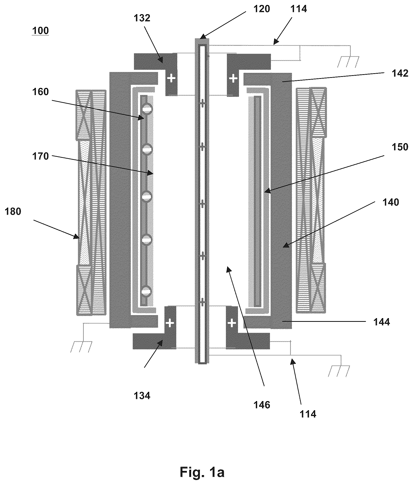 Patent US12106924 Figure 1 – Inverted cylindrical magnetron (ICM) system and methods of use