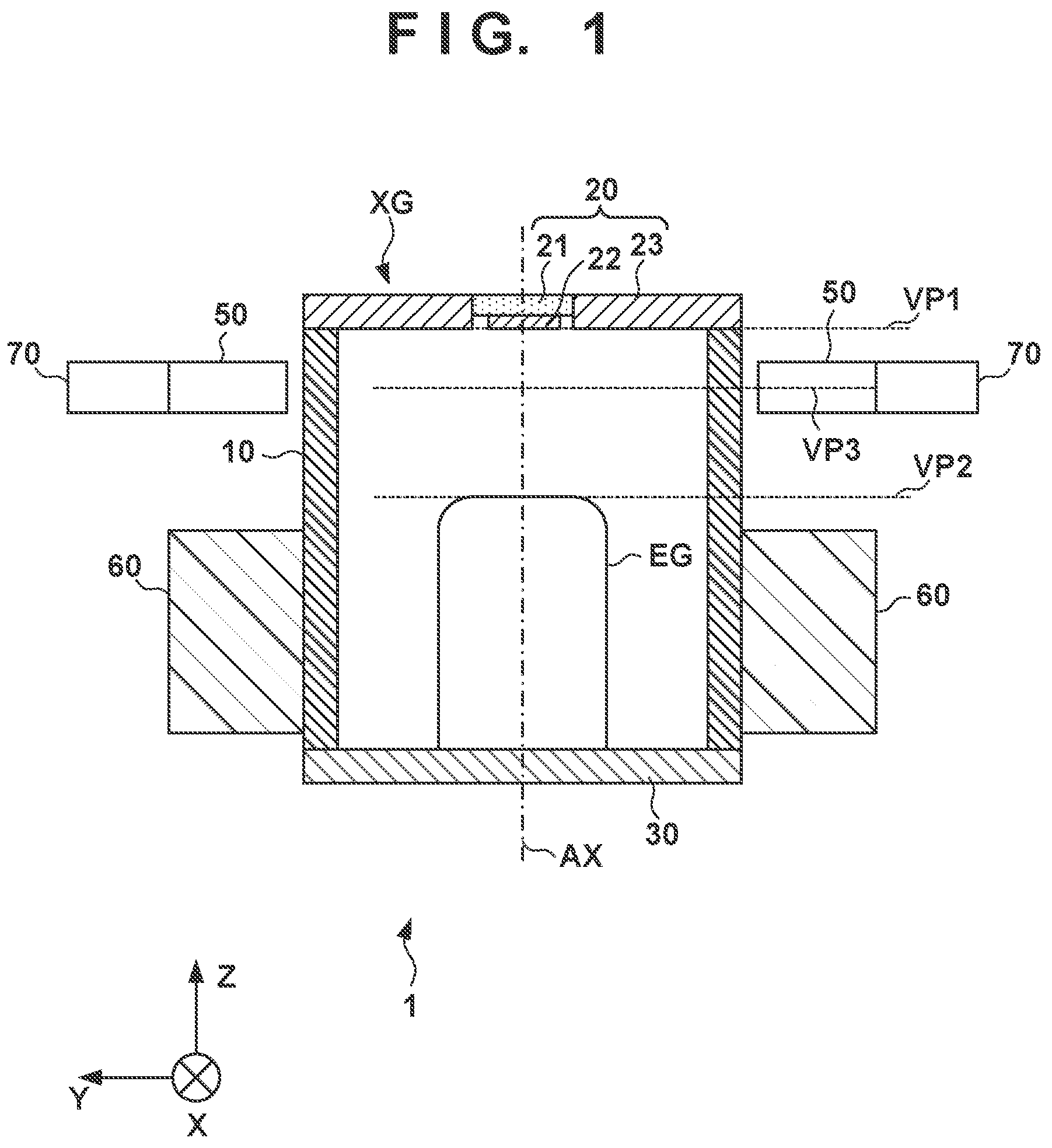 Patent US12106927 Figure 1 – X-ray generation apparatus, x-ray imaging apparatus, and adjustment method of x-ray generation apparatus