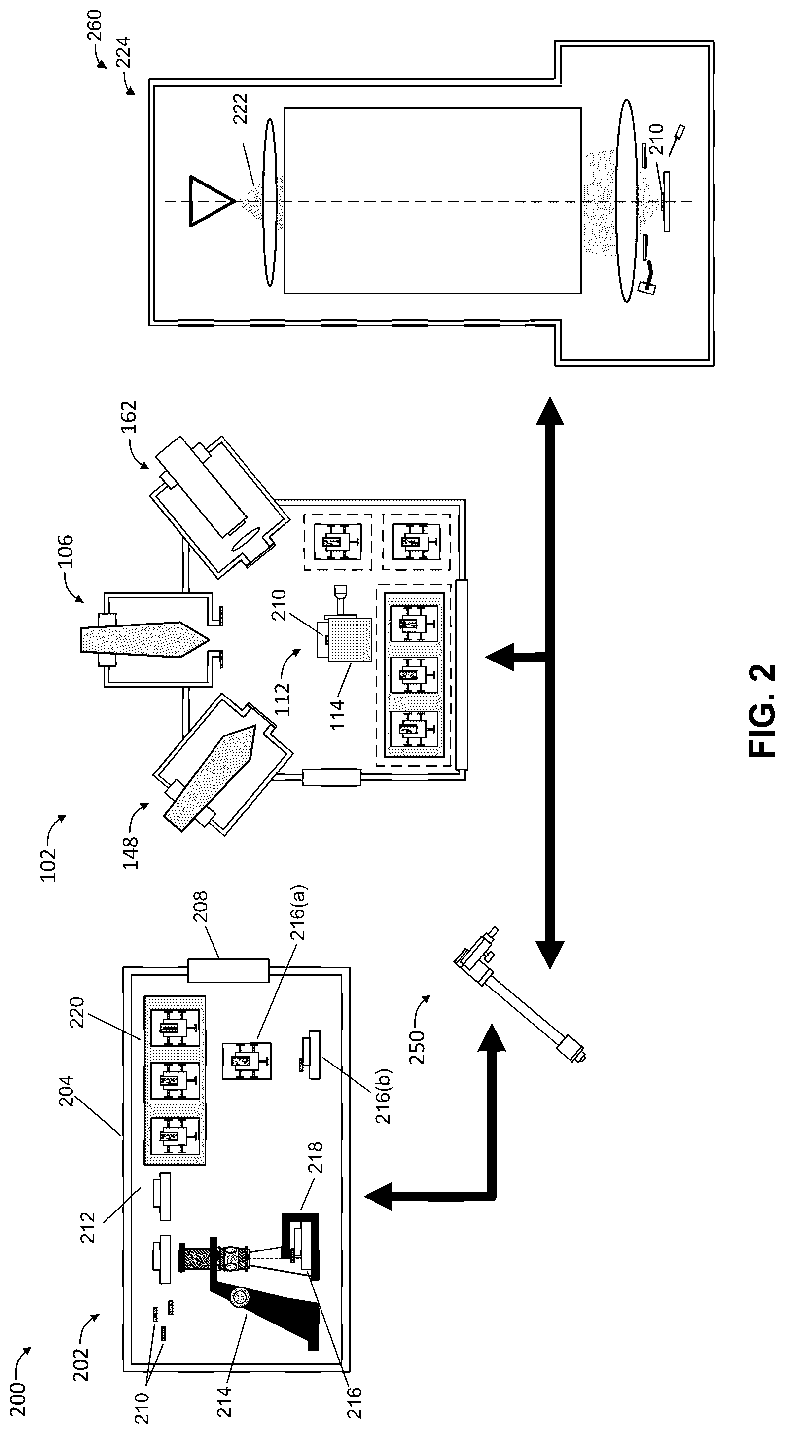 Patent US12106931 Figure 2 – Systems and methods for pre-aligning samples for more efficient processing of multiple samples with a Broad Ion Beam (BIB) system