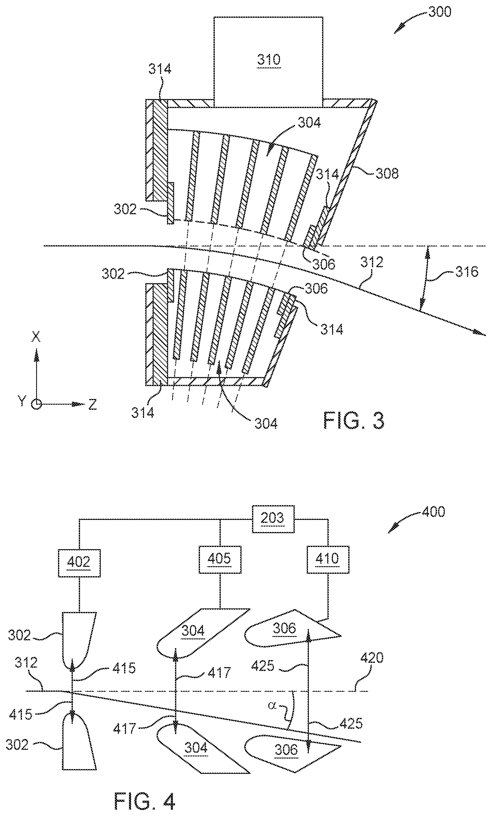 Patent US12106935 Figure 3 – Modulation of rolling k vectors of angled gratings