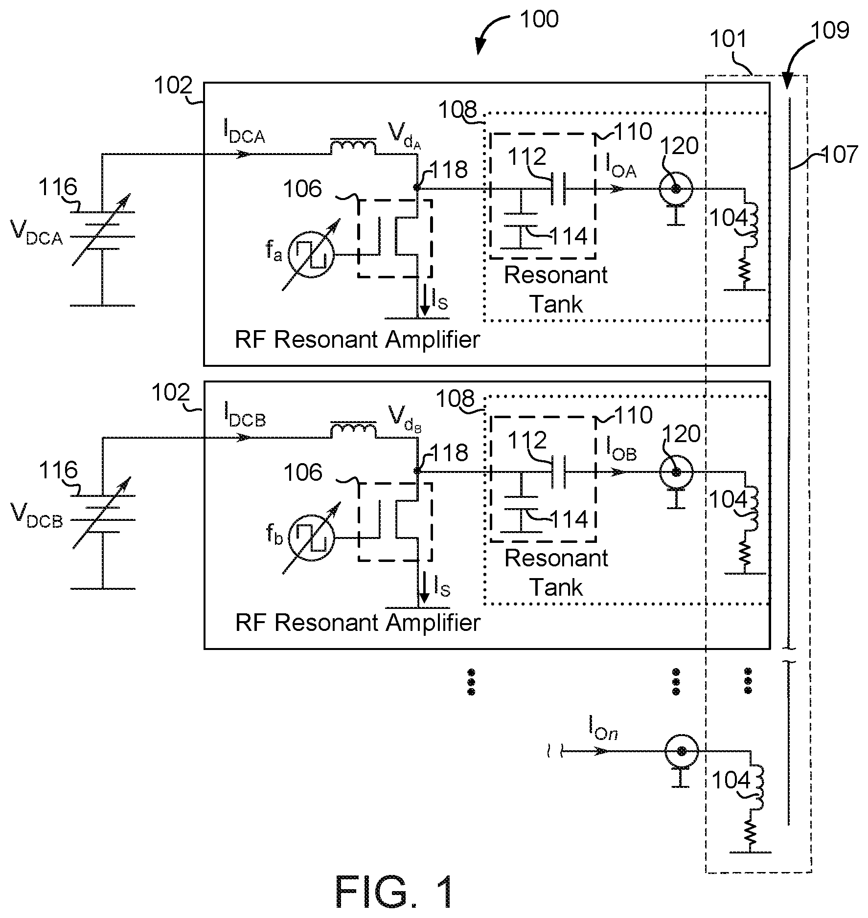 Patent US12106937 Figure 1 – Power delivery to a plasma via inductive coupling