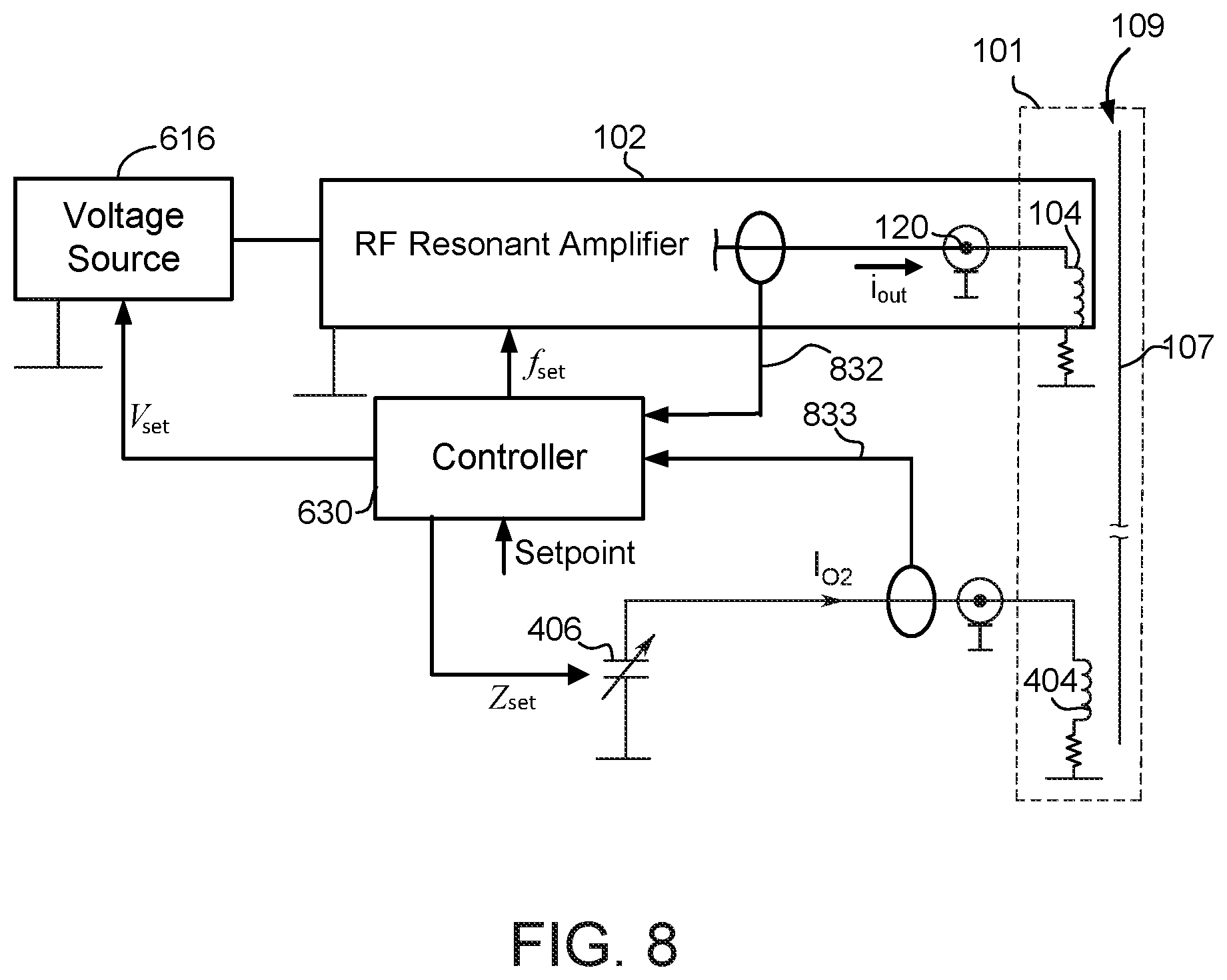 Patent US12106937 Figure 6 – Power delivery to a plasma via inductive coupling