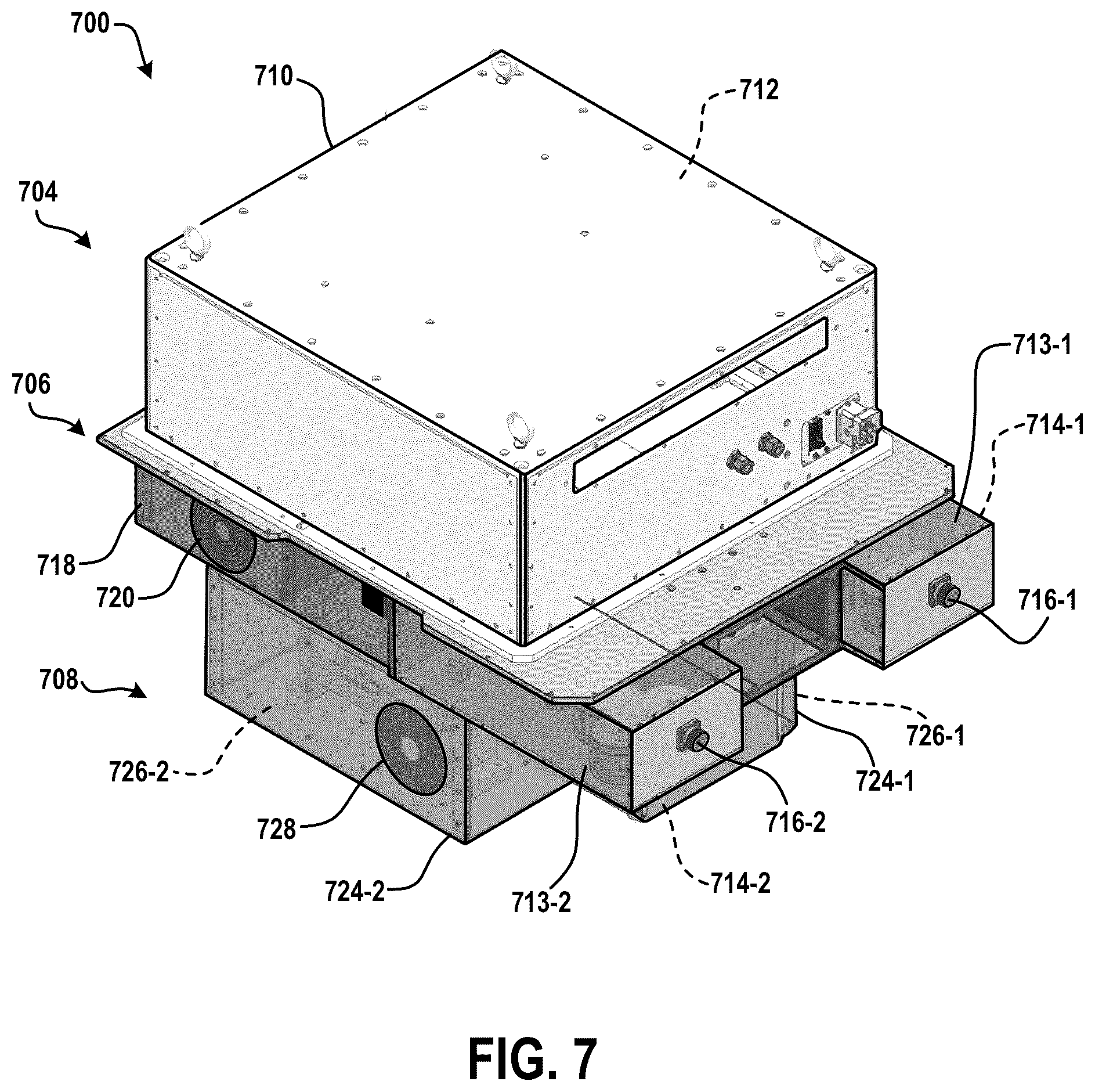Patent US12106947 Figure 7 – RF reference measuring circuit for a direct drive system supplying power to generate plasma in a substrate processing system