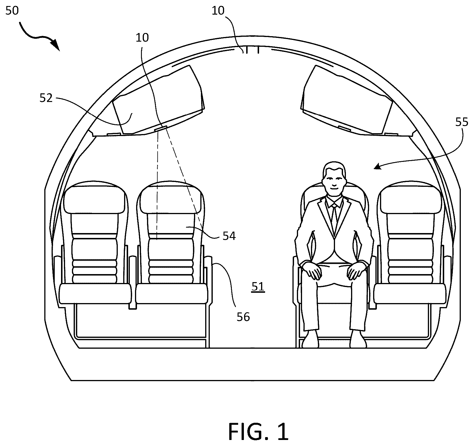 Patent US12106955 Figure 1 – Excimer lamp electrode geometry
