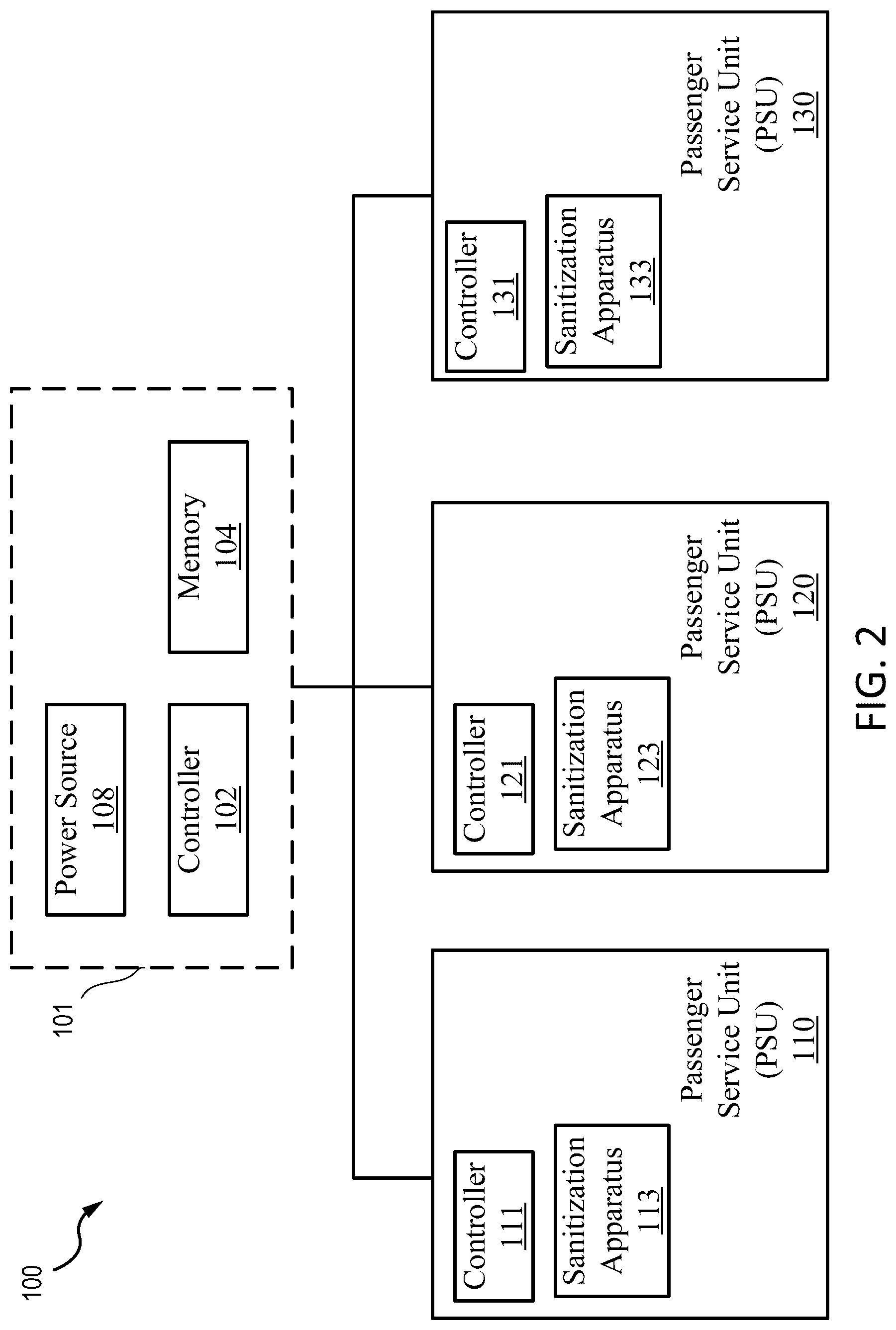 Patent US12106955 Figure 2 – Excimer lamp electrode geometry