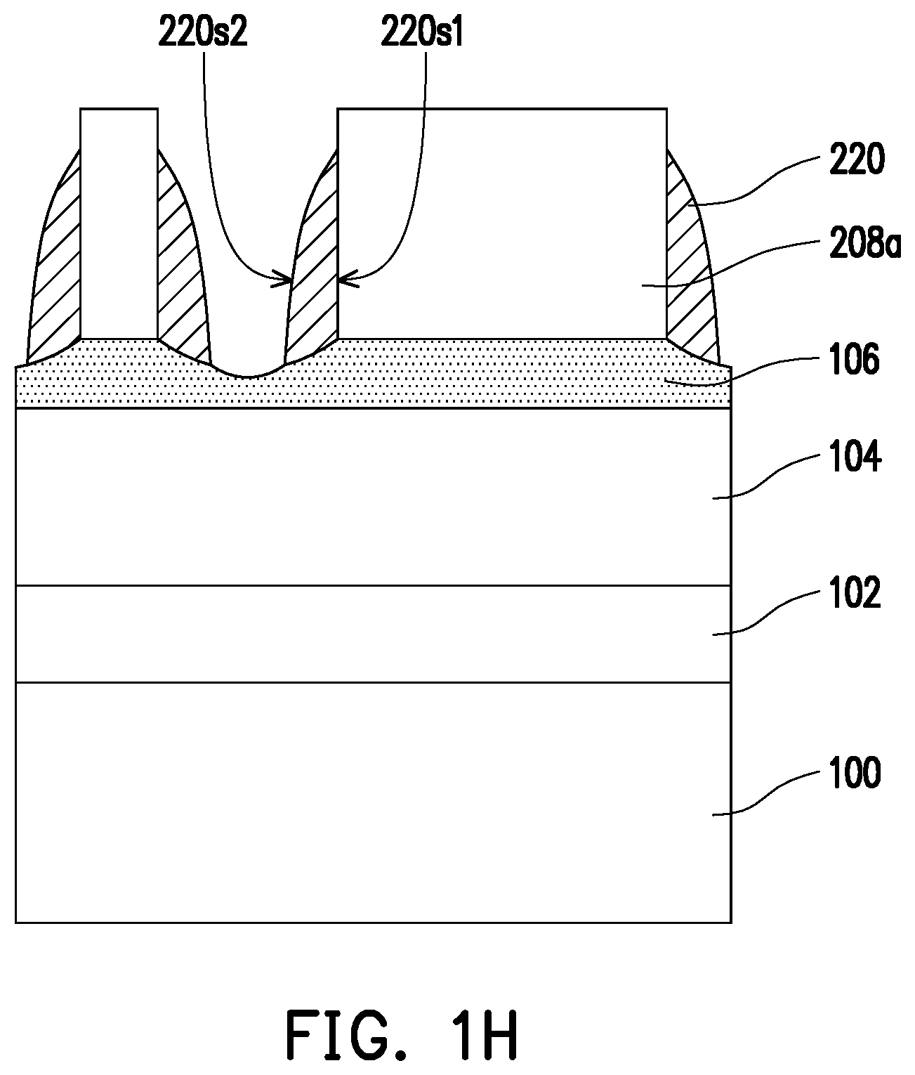 Patent US12106964 Figure 8 – Double-patterning method to improve sidewall uniformity
