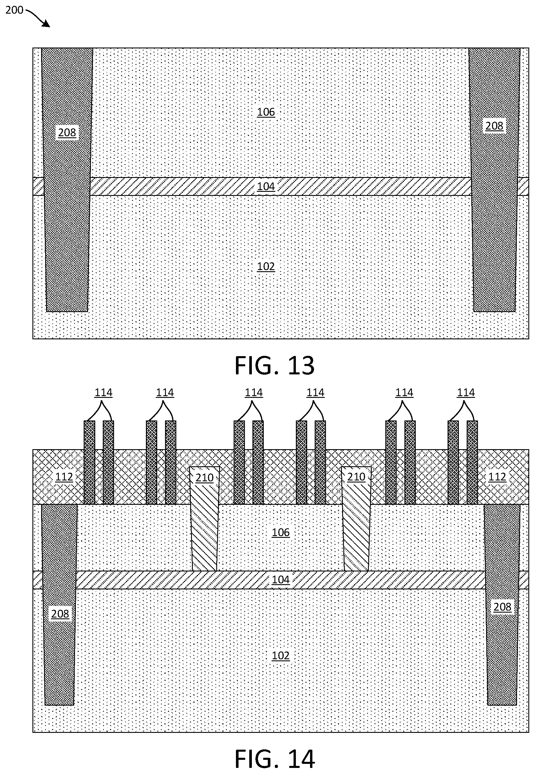 Patent US12106969 Figure 10 – Substrate thinning for a backside power distribution network