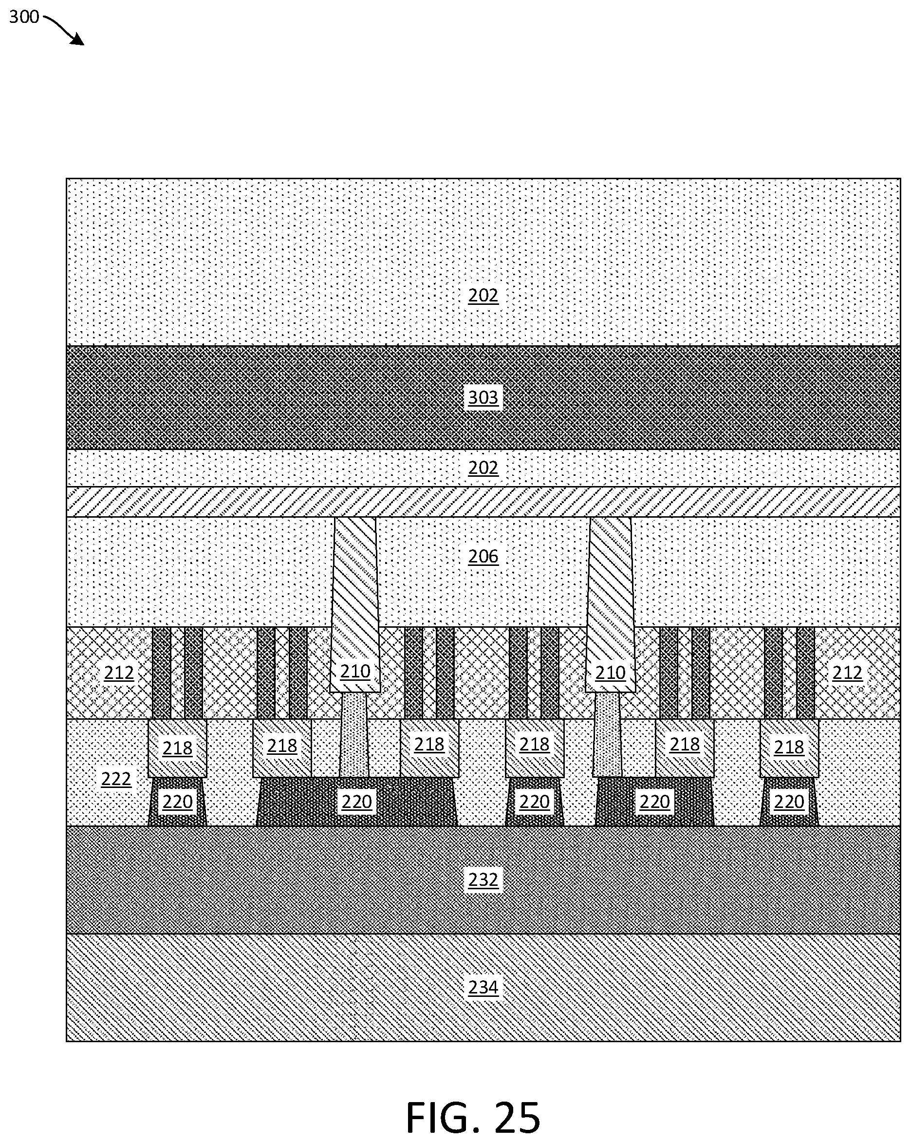 Patent US12106969 Figure 20 – Substrate thinning for a backside power distribution network