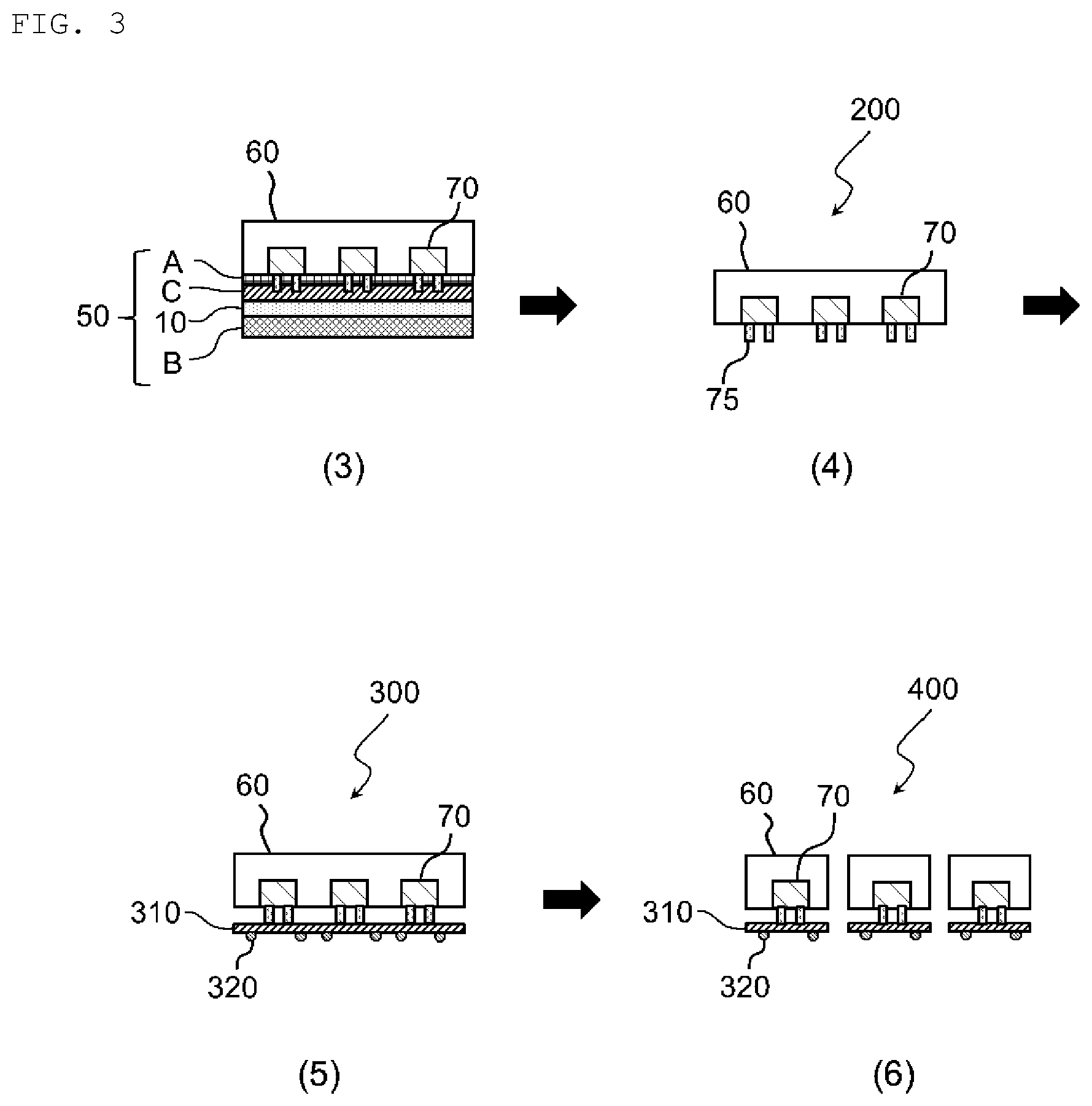 Patent US12106974 Figure 2 – Method for manufacturing electronic device