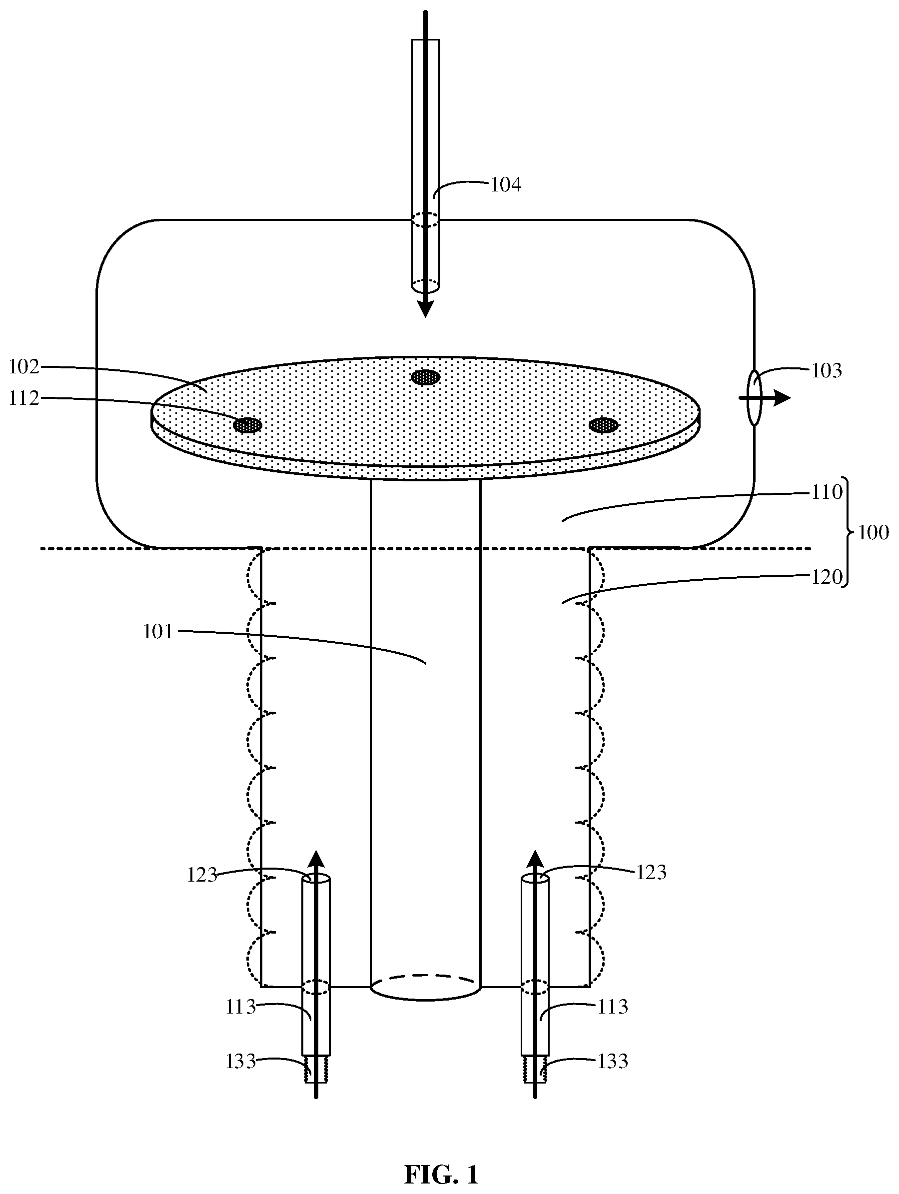 Patent US12106975 Figure 1 – Semiconductor device and cleaning system