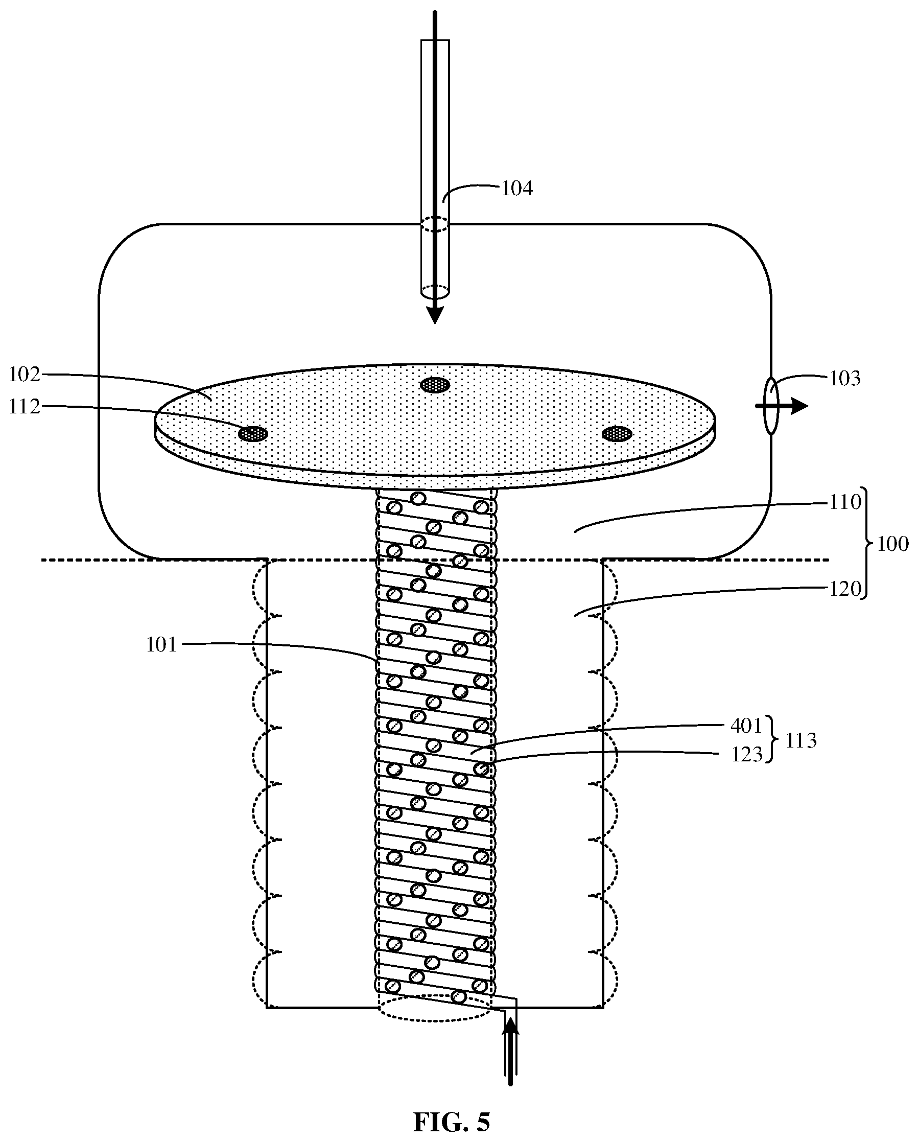 Patent US12106975 Figure 5 – Semiconductor device and cleaning system