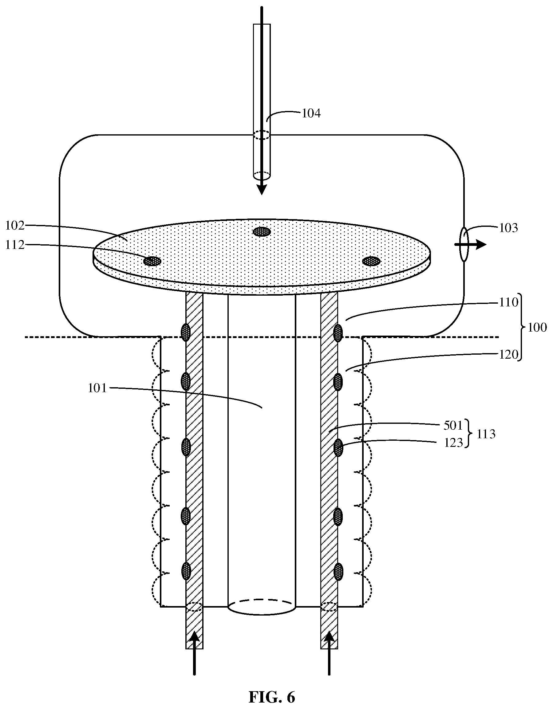 Patent US12106975 Figure 6 – Semiconductor device and cleaning system
