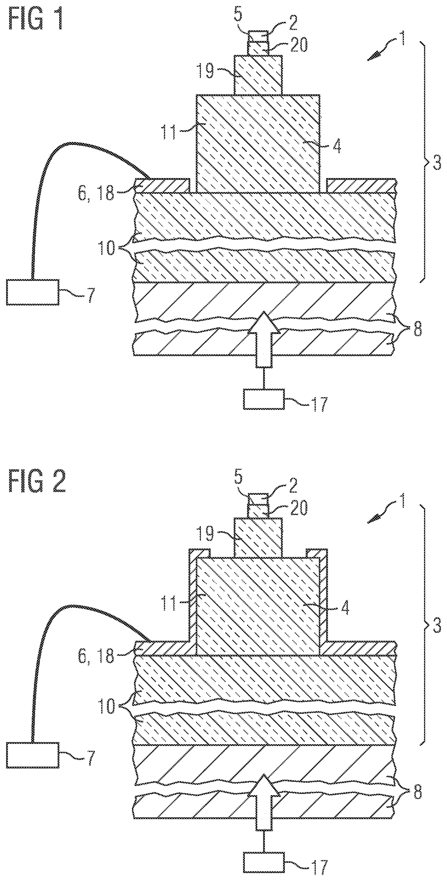 Patent US12106980 Figure 1 – Adhesive transfer stamp and method for transferring a semiconductor chip using an adhesive transfer stamp
