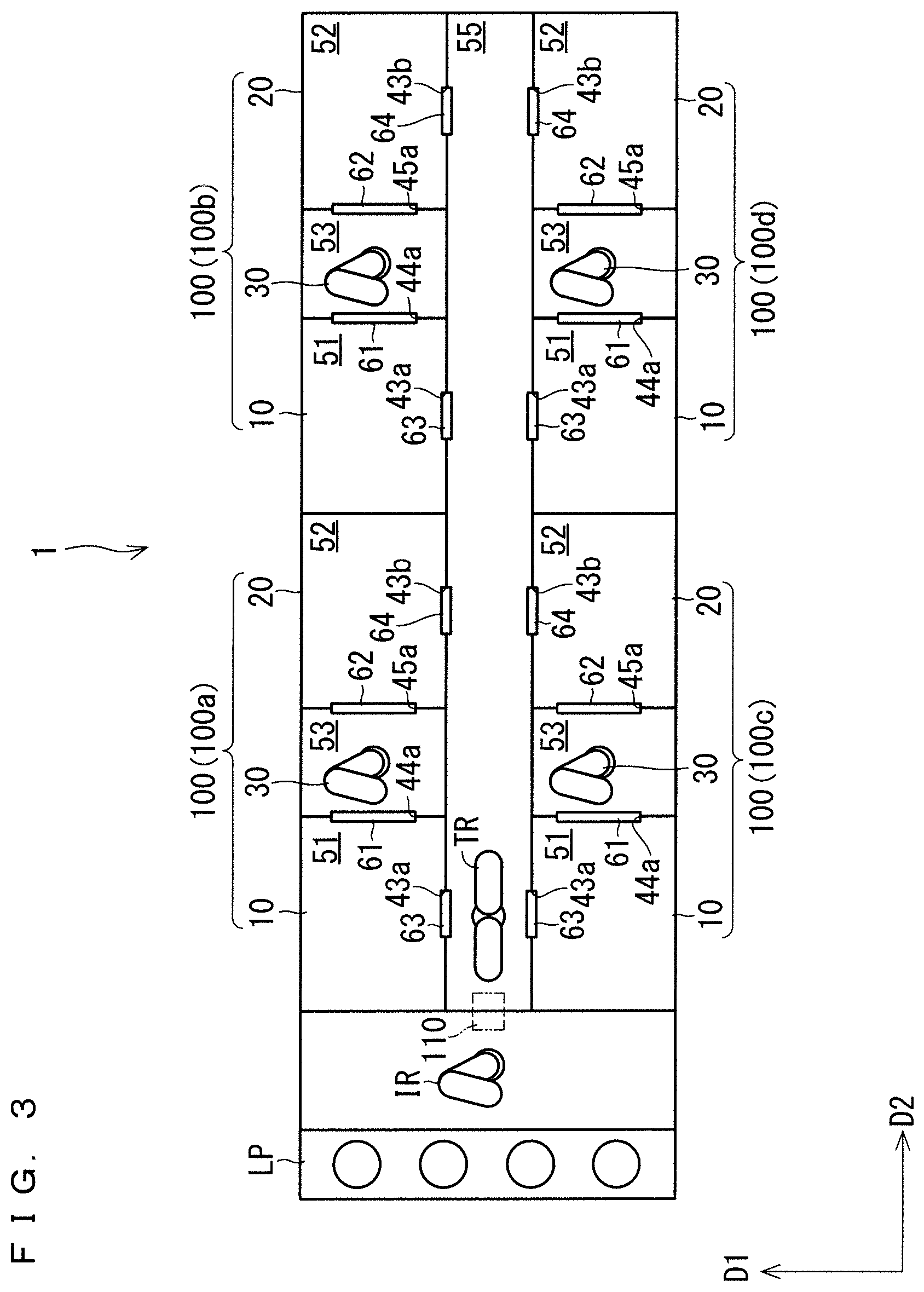 Patent US12106982 Figure 3 – Substrate processing device
