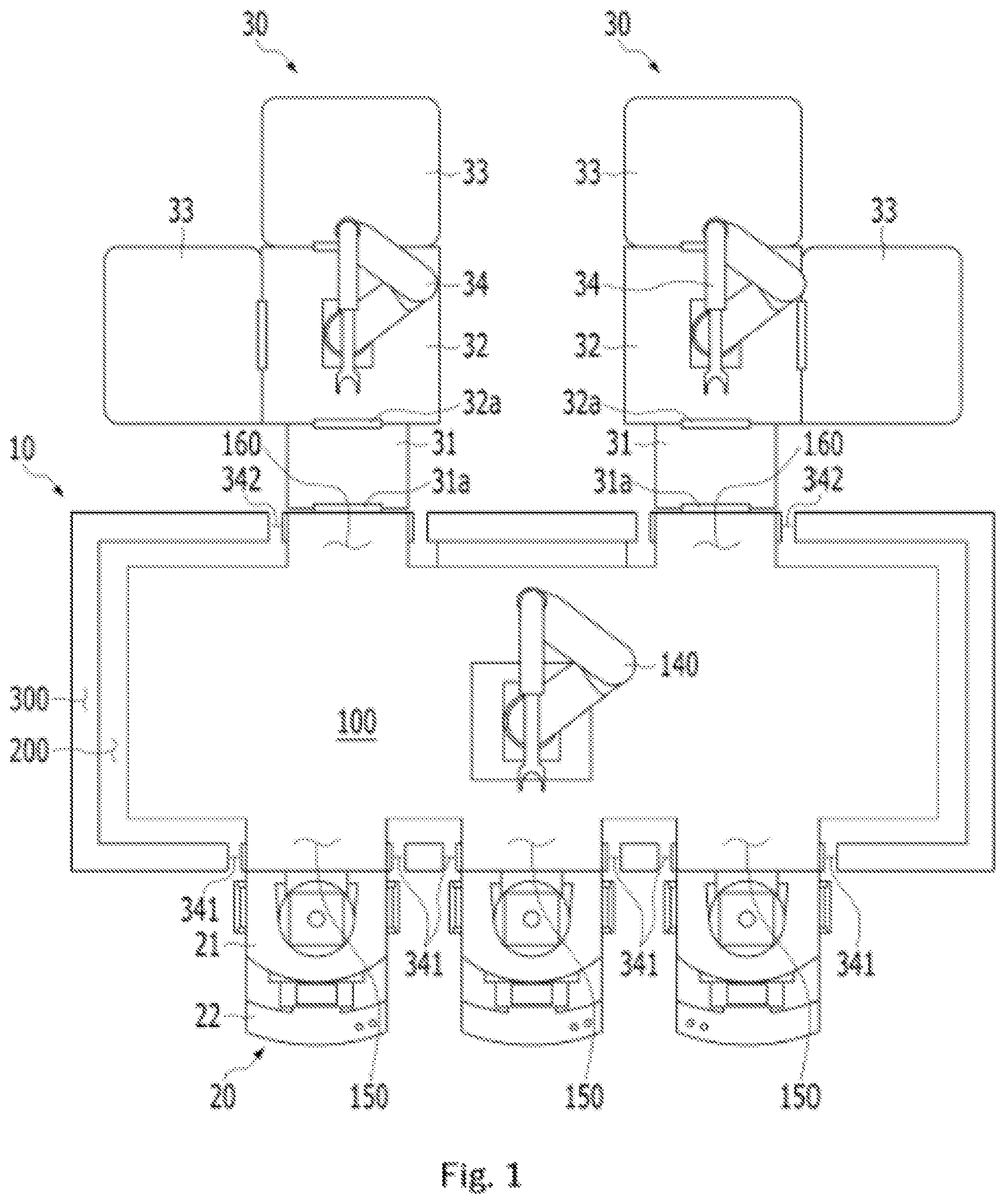 Patent US12106989 Figure 1 – Equipment front end module