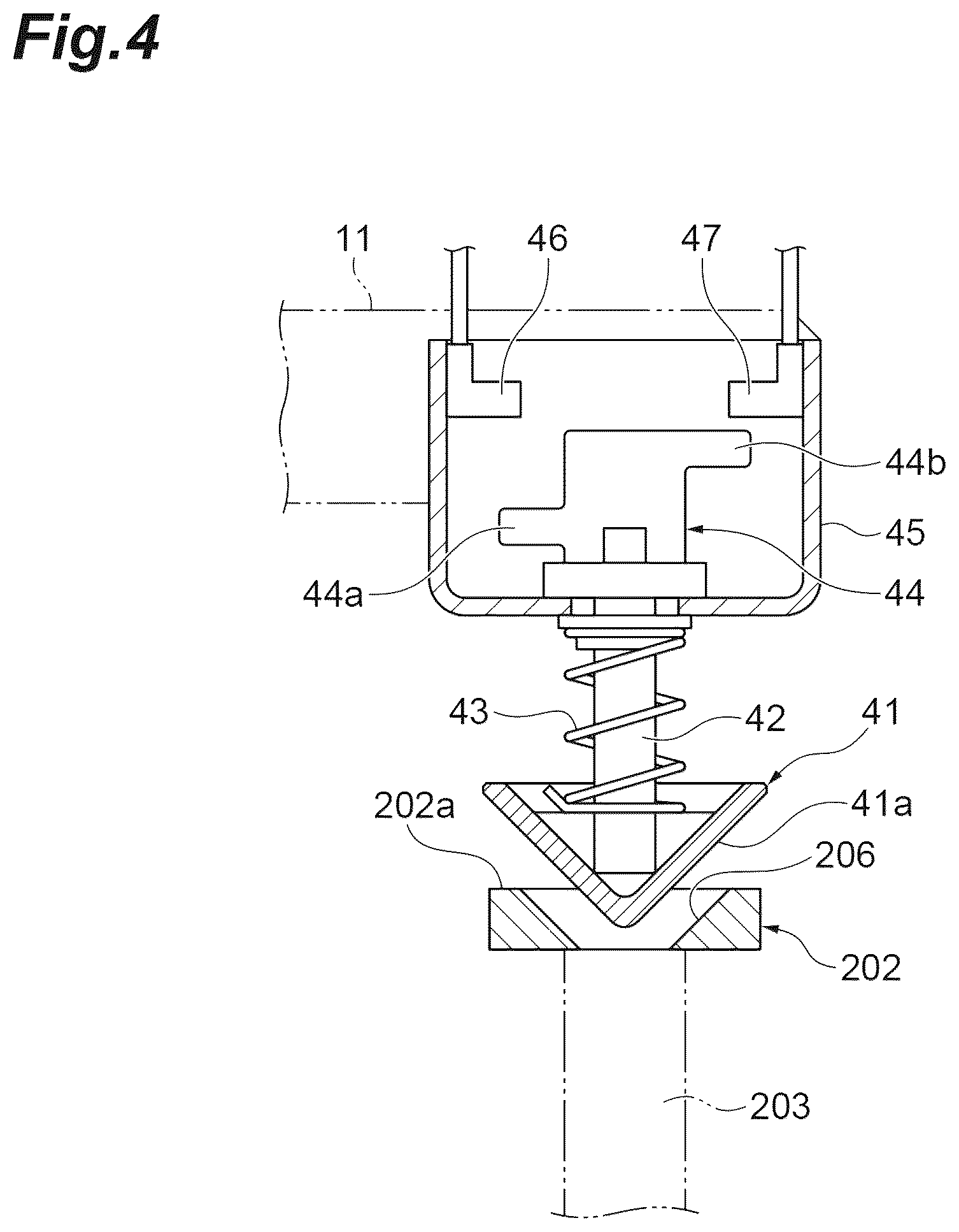 Patent US12106990 Figure 4 – Gripper device, conveyance vehicle, and conveyance method