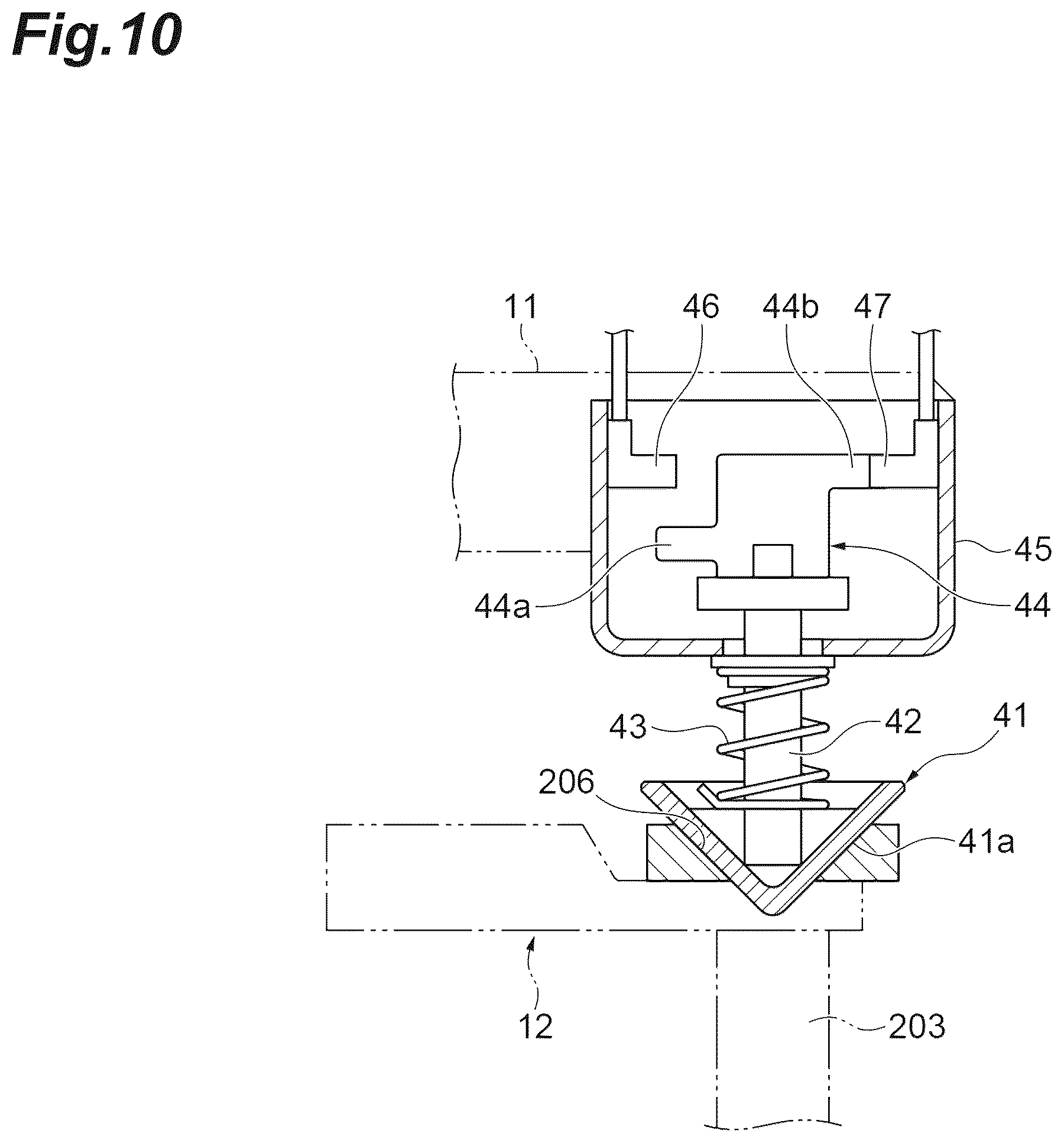 Patent US12106990 Figure 10 – Gripper device, conveyance vehicle, and conveyance method