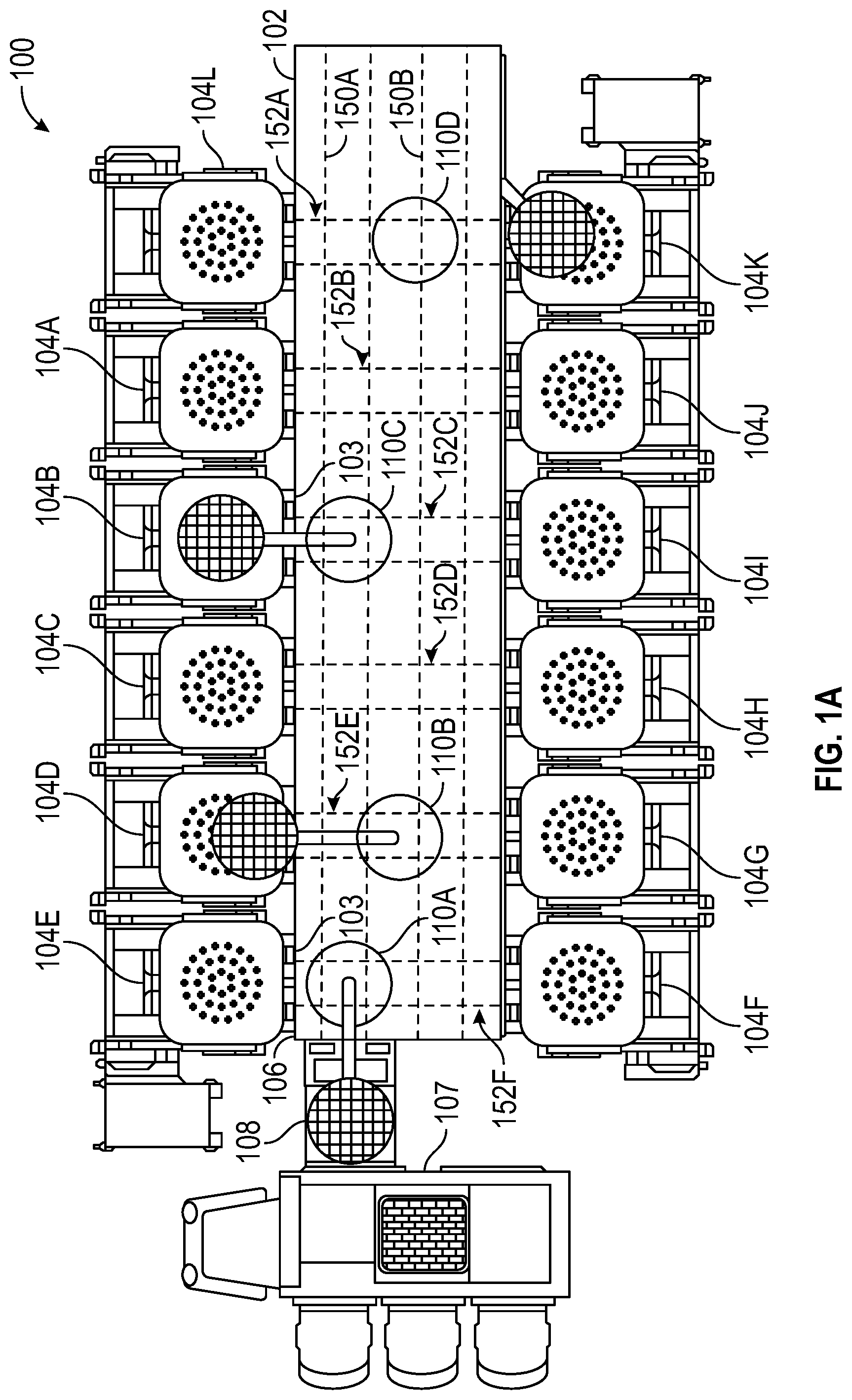 Patent US12106991 Figure 1 – Substrate transfer systems and methods of use thereof