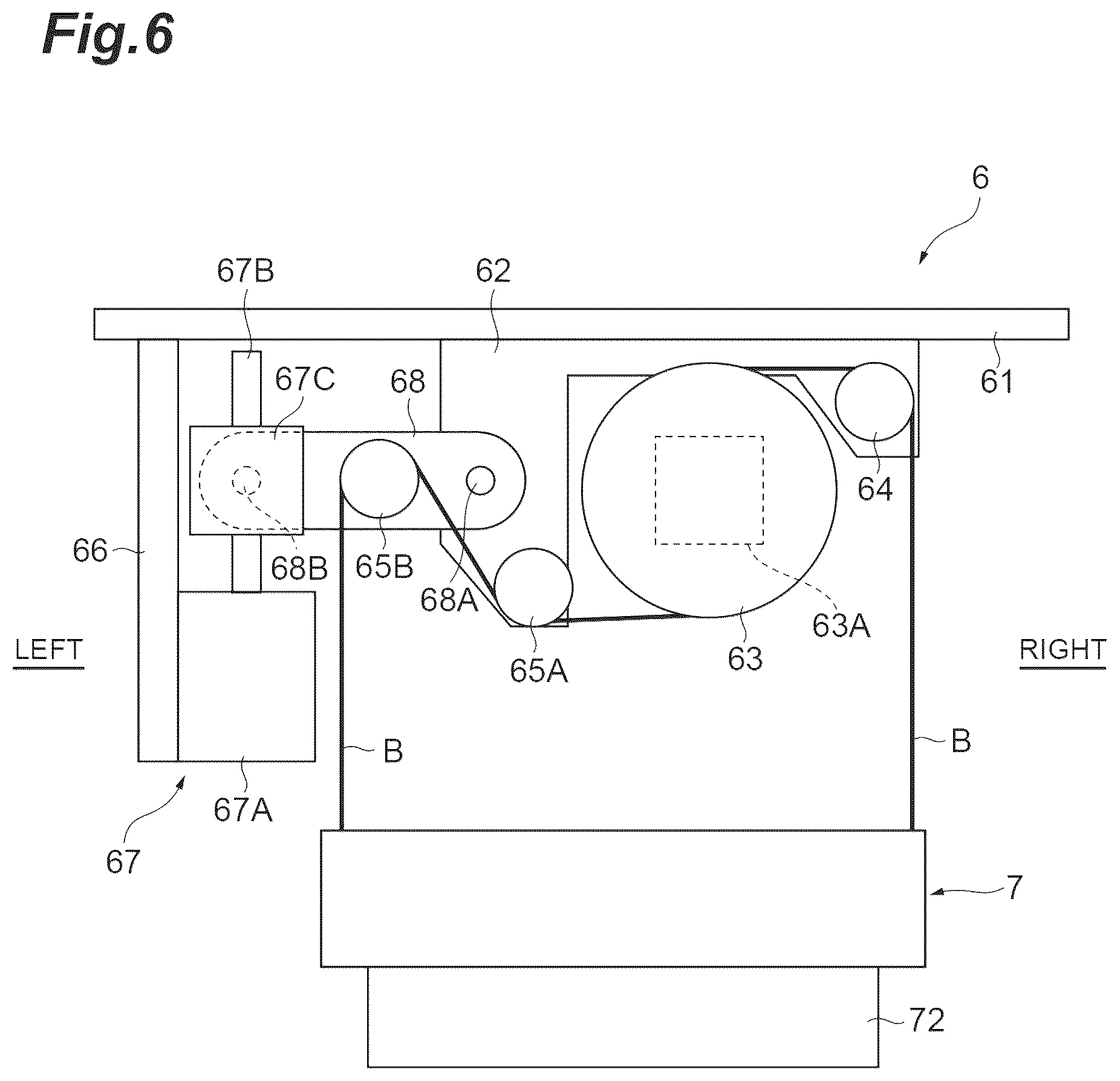 Patent US12106992 Figure 6 – Ceiling carrier
