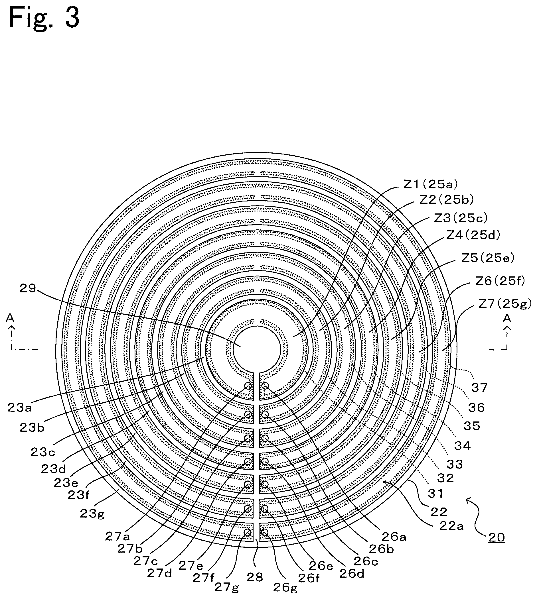 Patent US12106994 Figure 3 – Electrostatic chuck