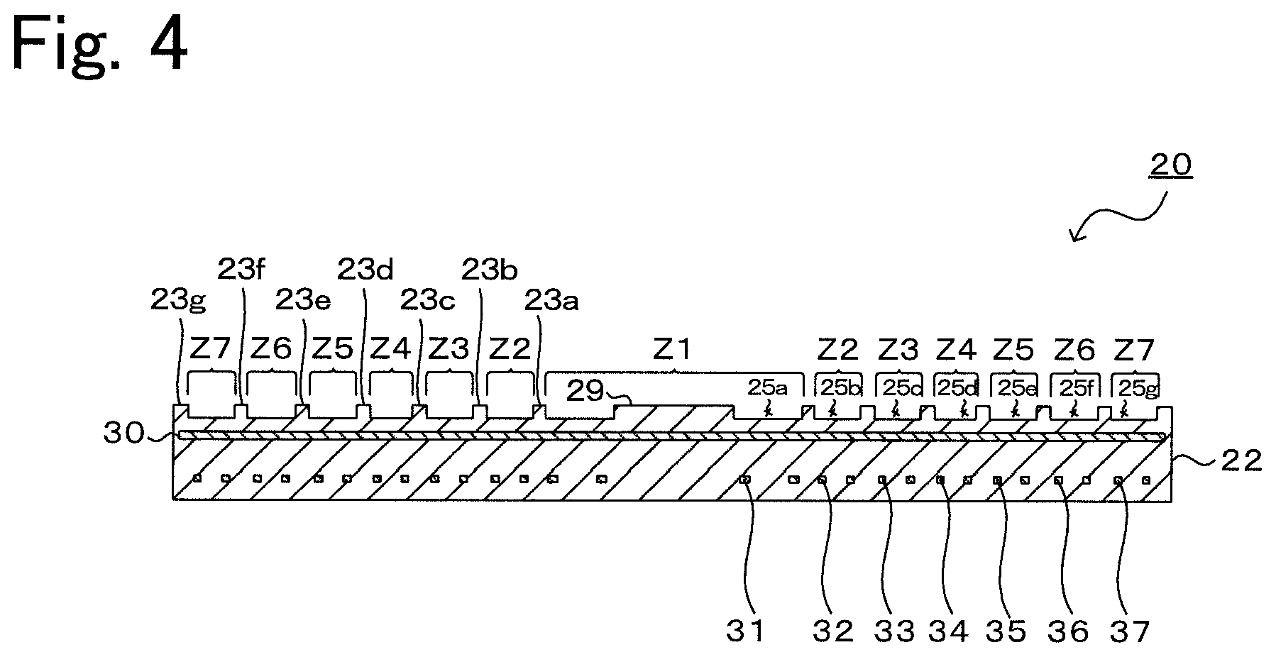 Patent US12106994 Figure 4 – Electrostatic chuck