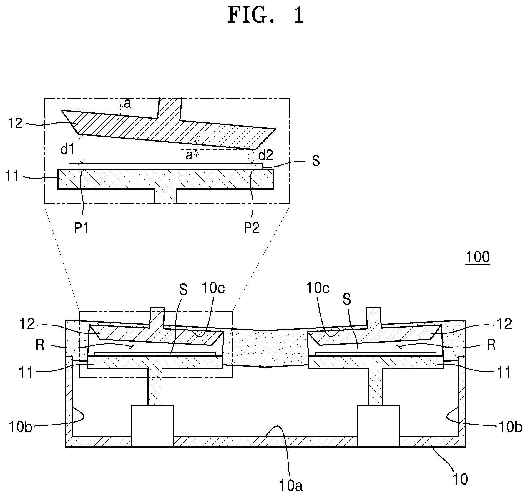 Patent US12107000 Figure 1 – Substrate support assembly and substrate processing device including the same