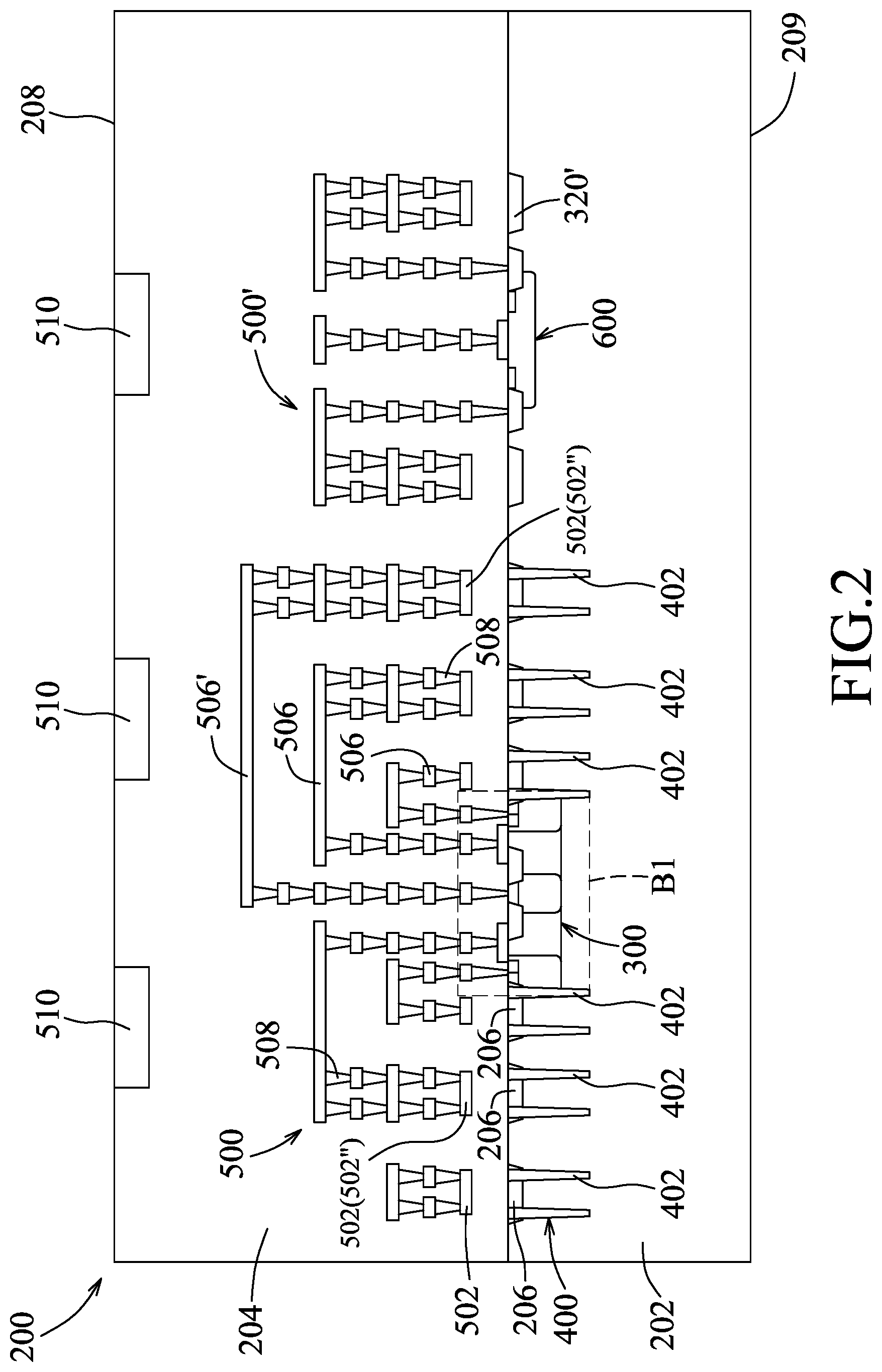 Patent US12107001 Figure 2 – Semiconductor feature and method for manufacturing the same