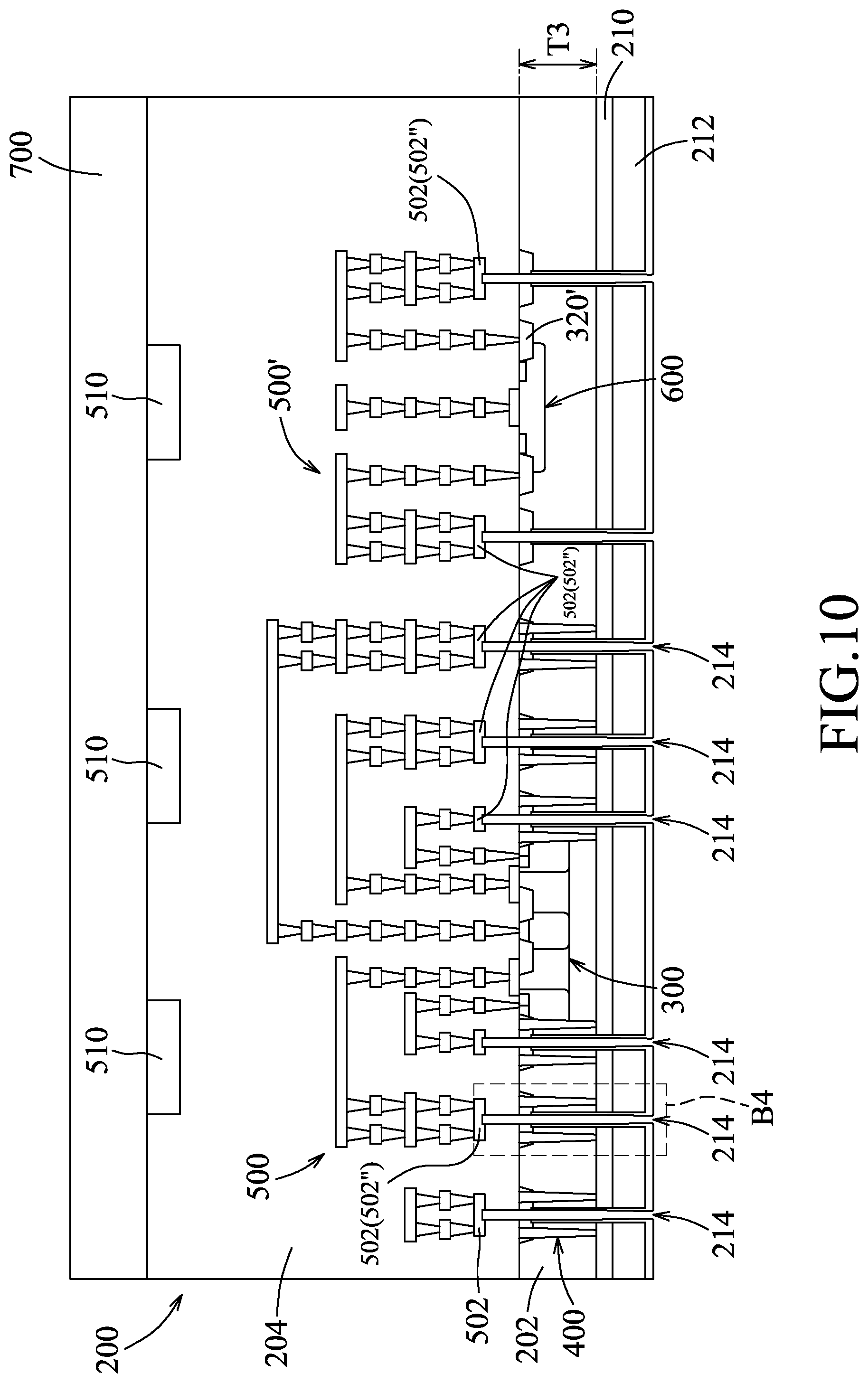 Patent US12107001 Figure 10 – Semiconductor feature and method for manufacturing the same