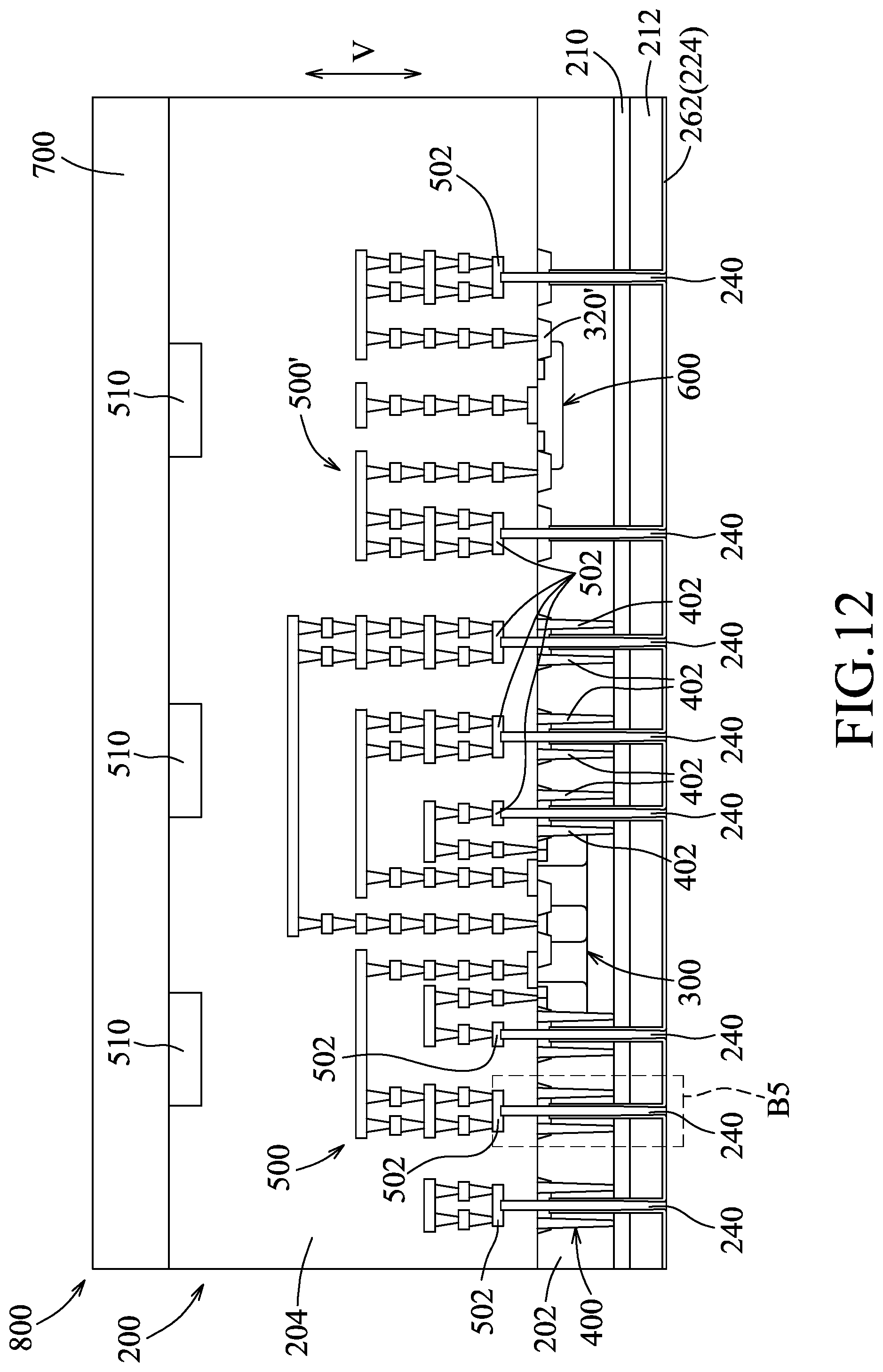 Patent US12107001 Figure 12 – Semiconductor feature and method for manufacturing the same